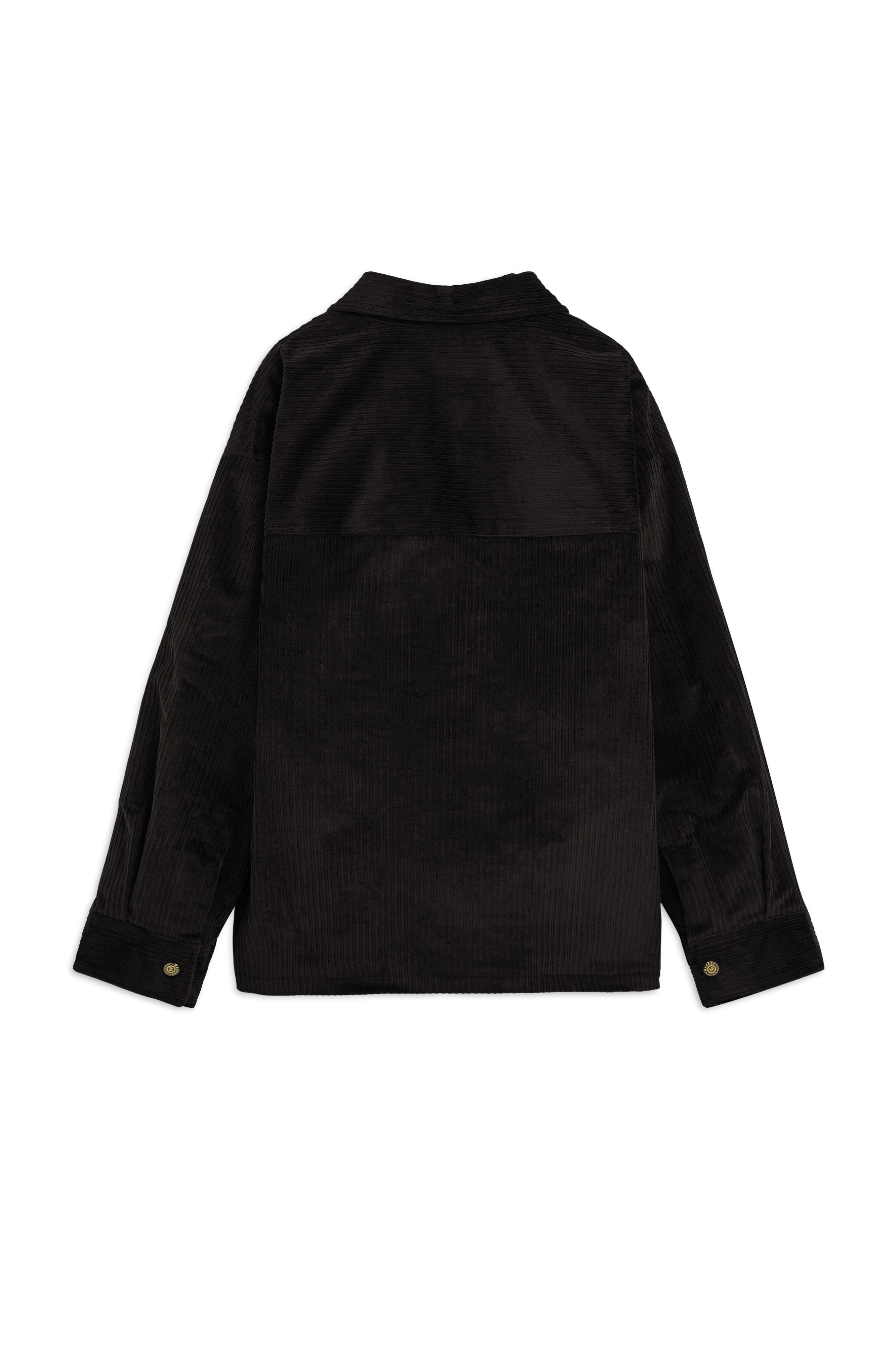Velvet Zip Up Overshirt