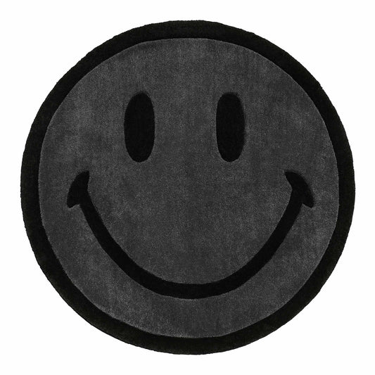 MARKET clothing brand SMILEY 4FT MONOCHROME RUG. Find more homegoods and graphic tees at MarketStudios.com. Formally Chinatown Market. 