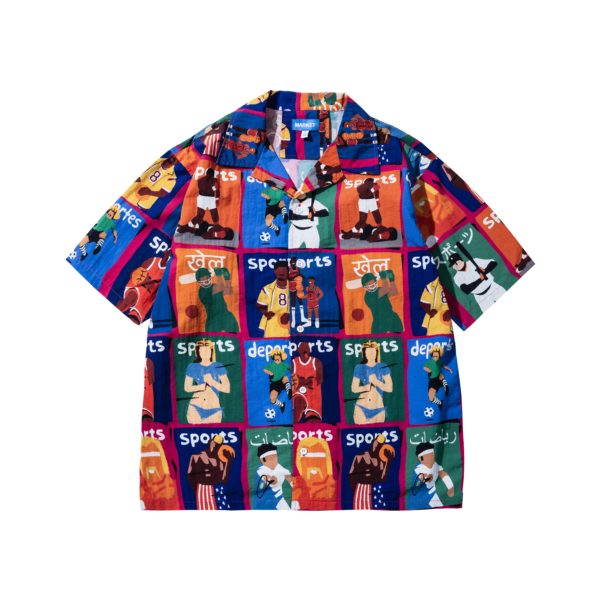 ILLUSTRATED SS BUTTON UP