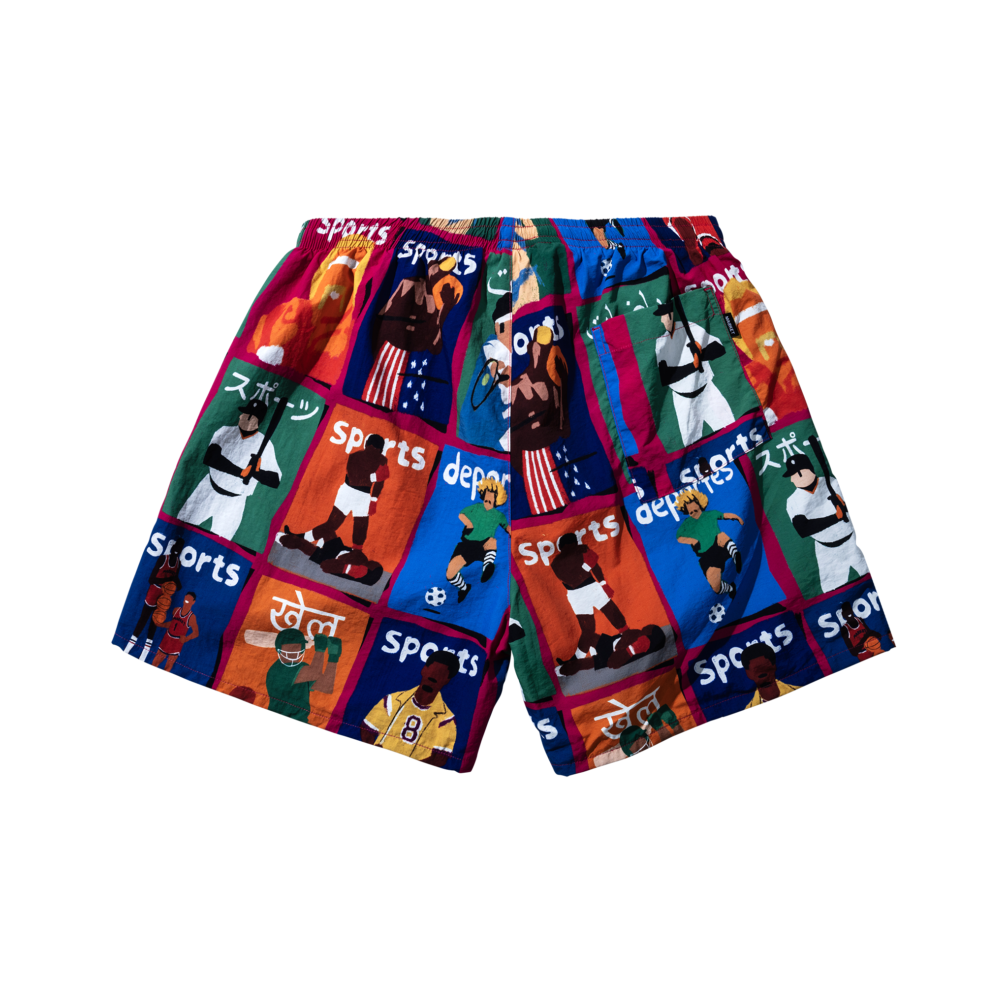 ILLUSTRATED TECH SHORTS