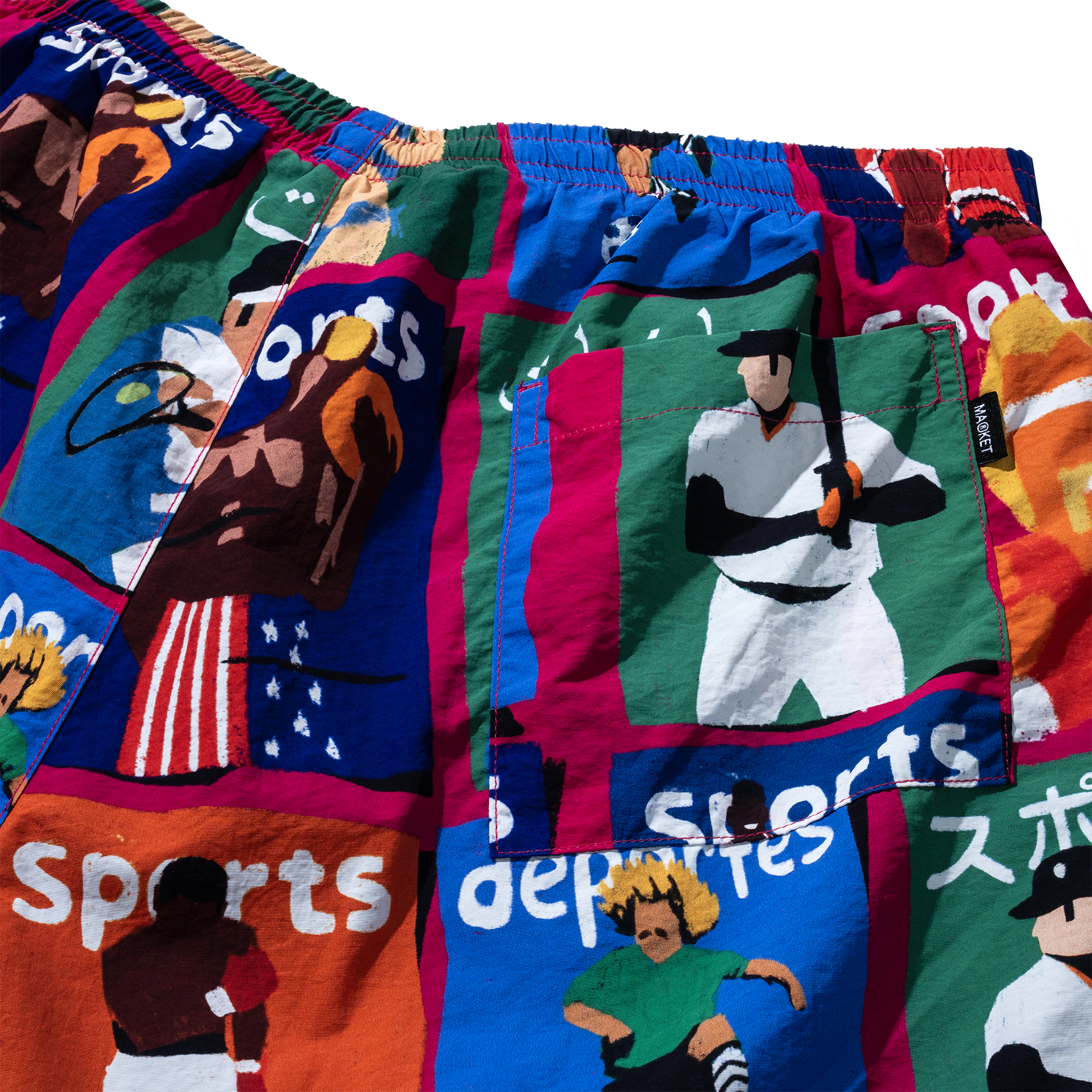 ILLUSTRATED TECH SHORTS