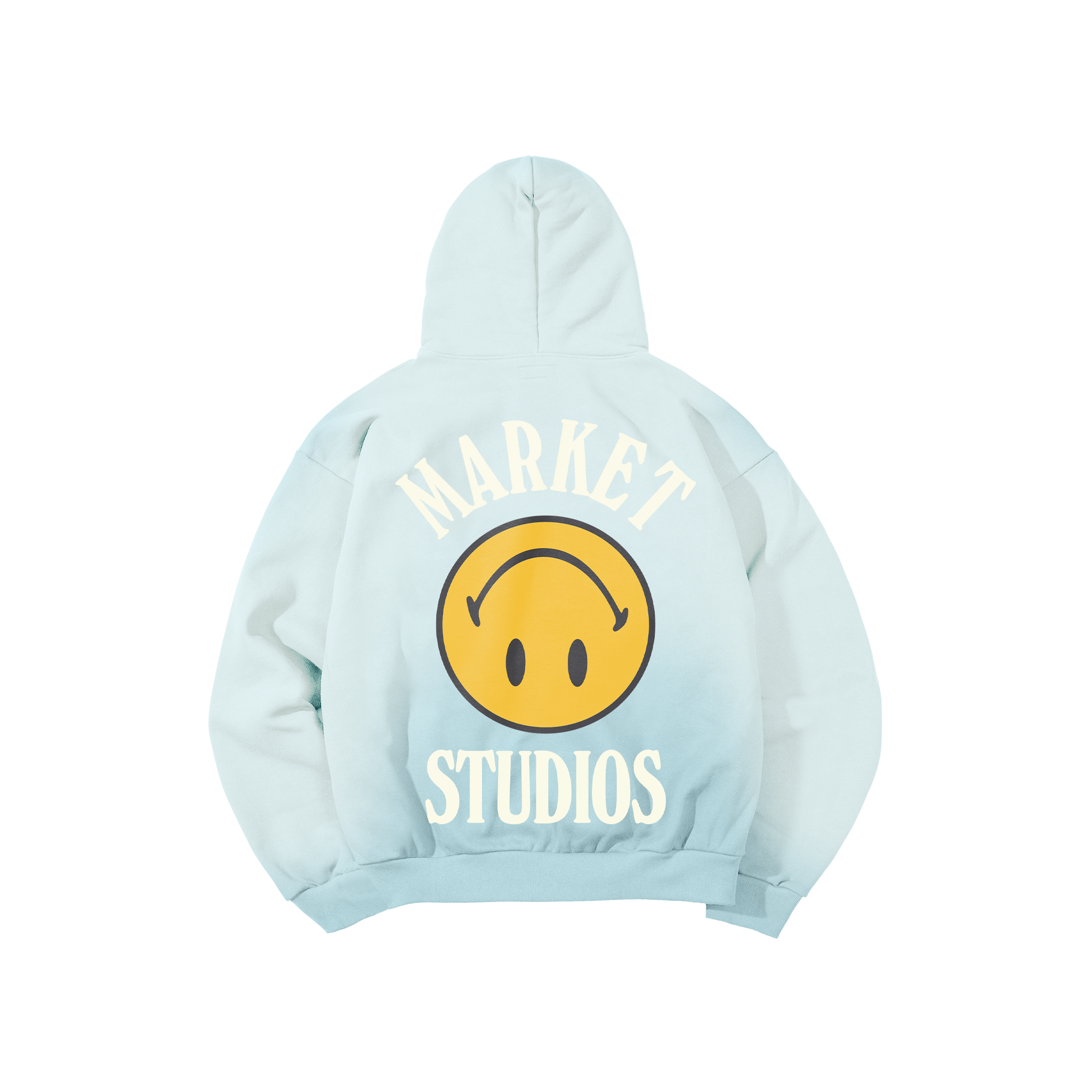 SMILEY UPSIDE DOWN LOCKUP HOODIE