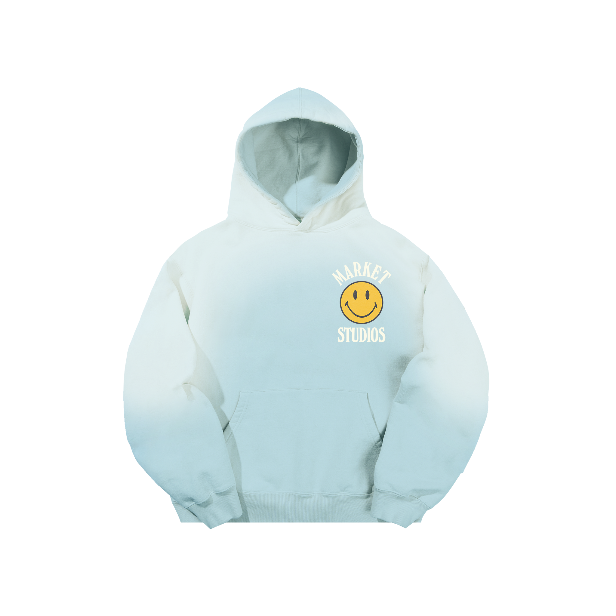 SMILEY UPSIDE DOWN LOCKUP HOODIE