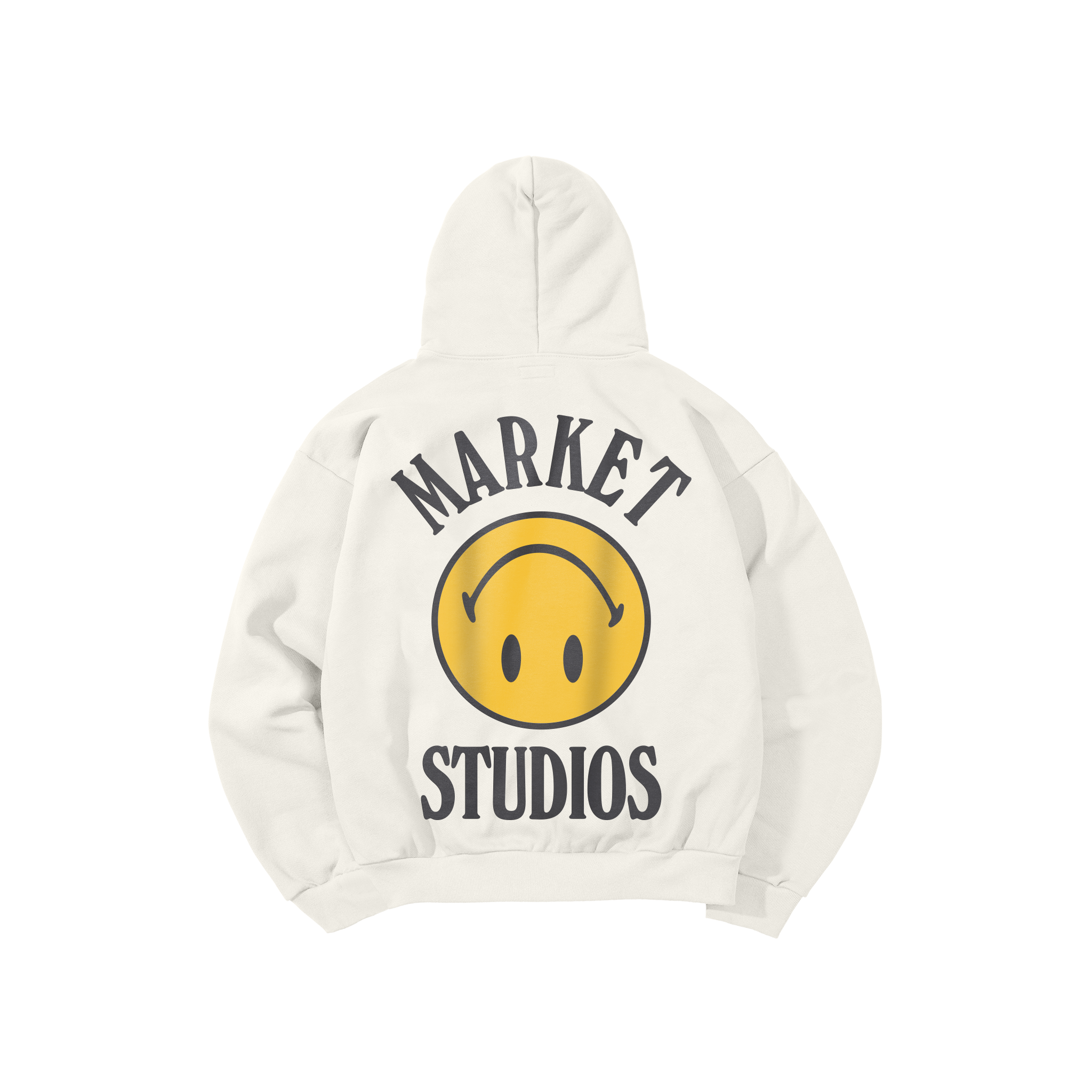 SMILEY UPSIDE DOWN LOCKUP HOODIE