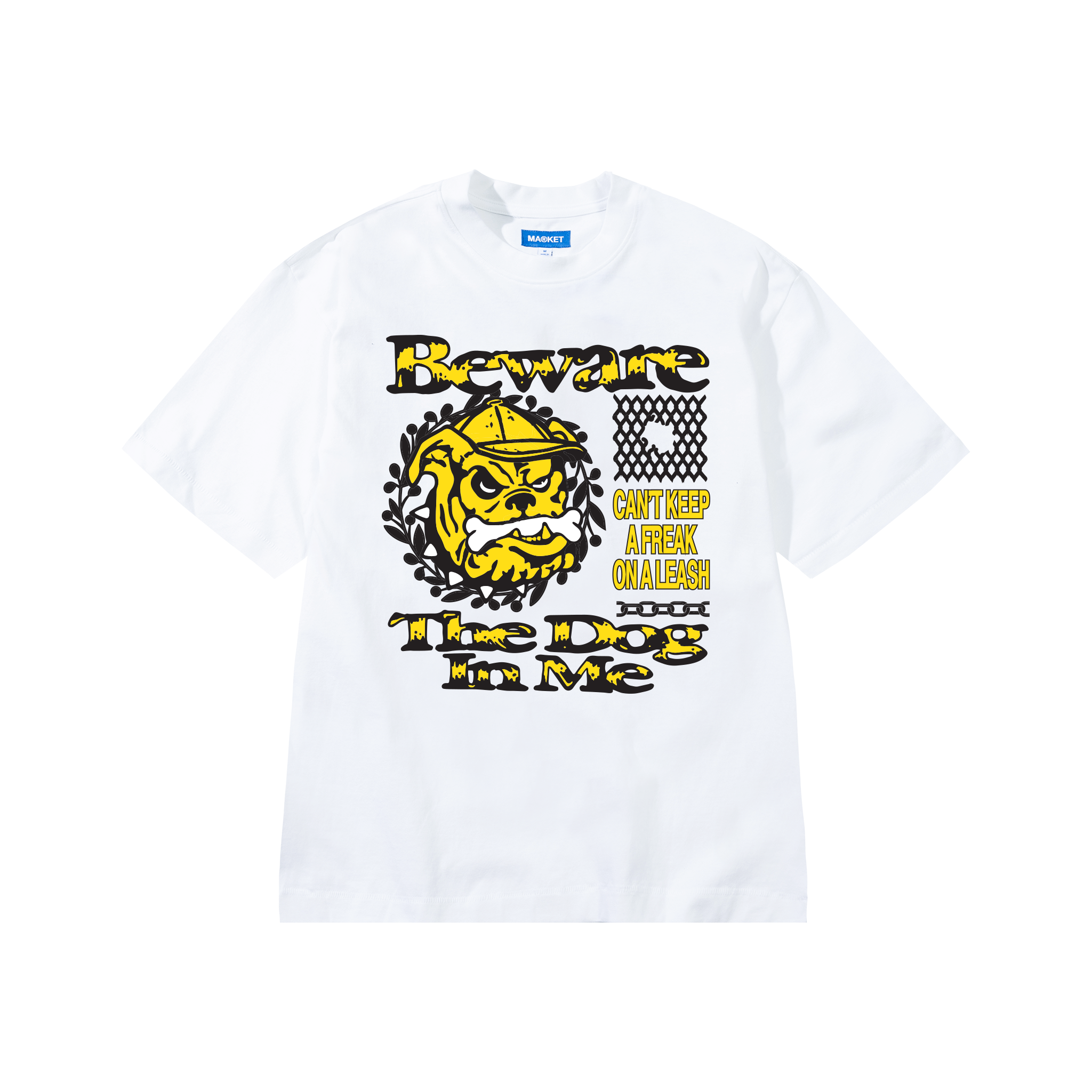 BEWARE DOG IN ME T-SHIRT