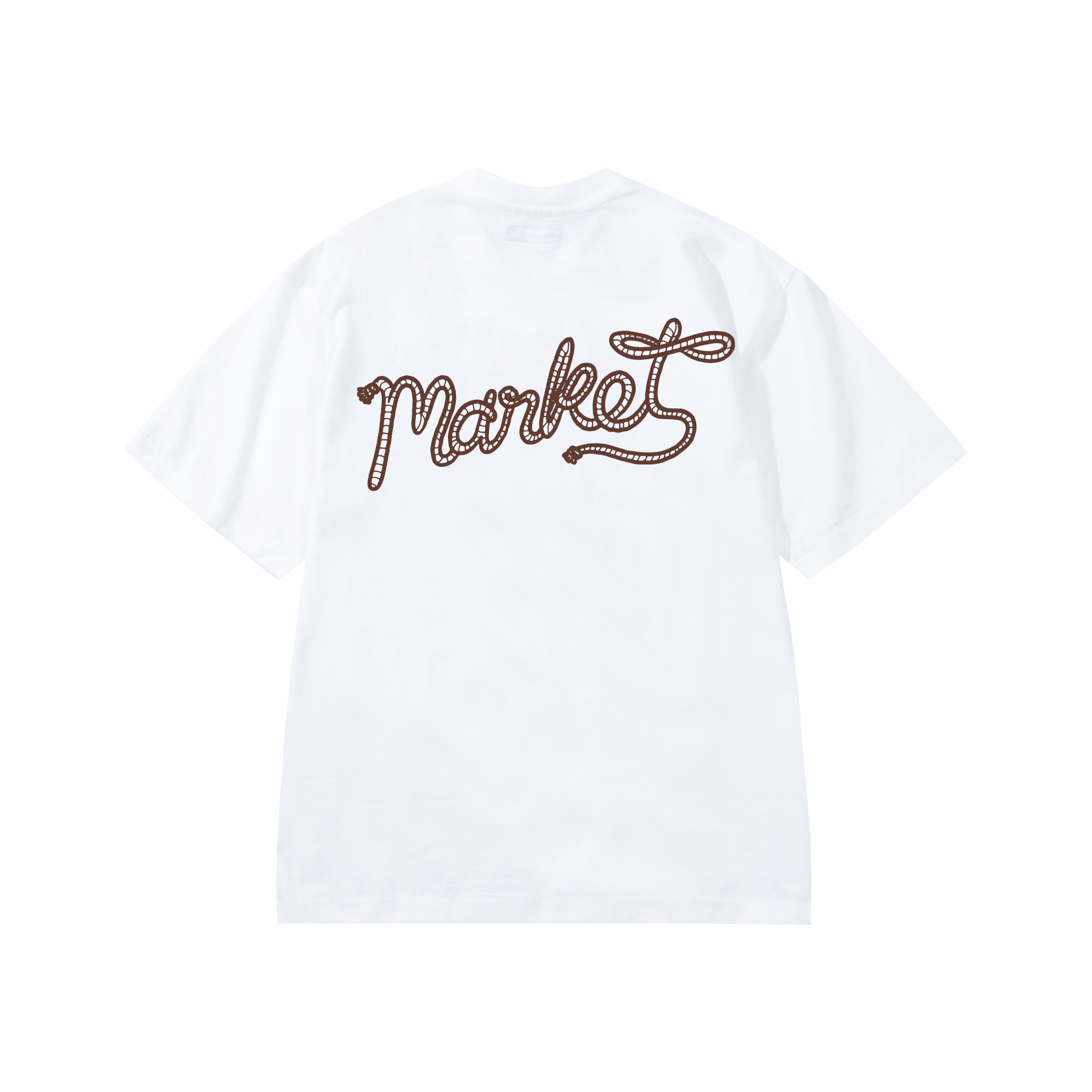 MARKET LASSO LOCKUP T-SHIRT