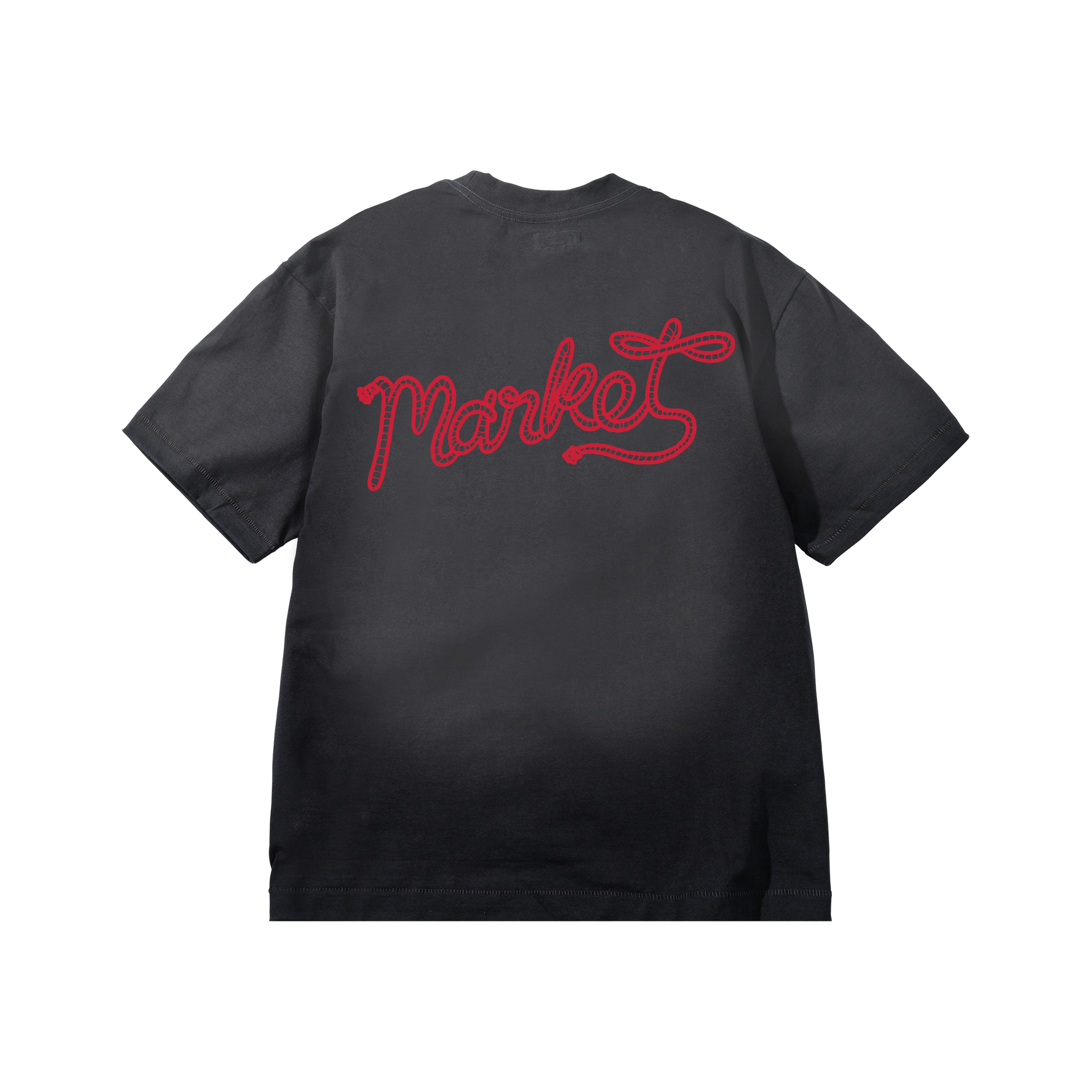 MARKET LASSO LOCKUP T-SHIRT