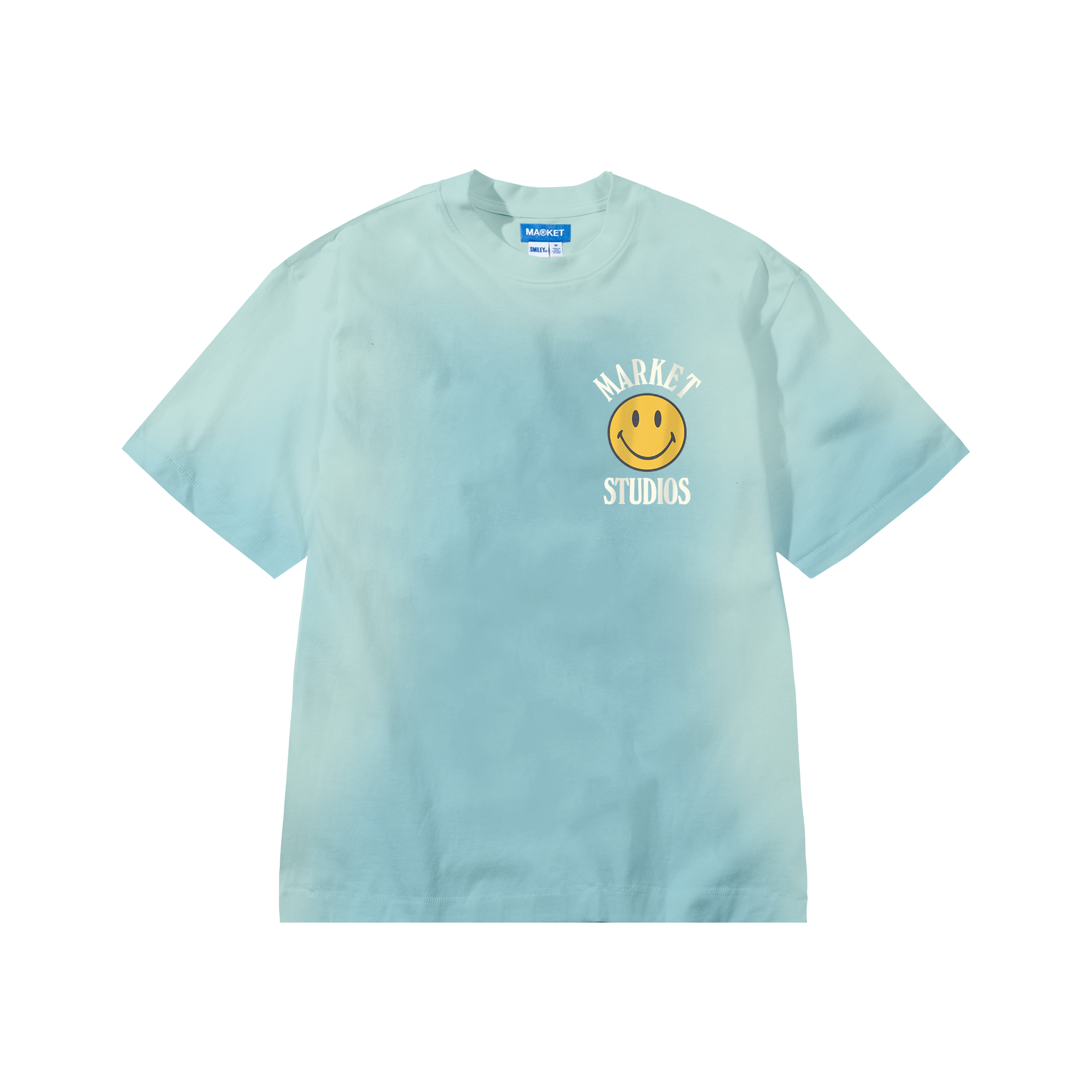 SMILEY UPSIDE DOWN LOCKUP T-SHIRT