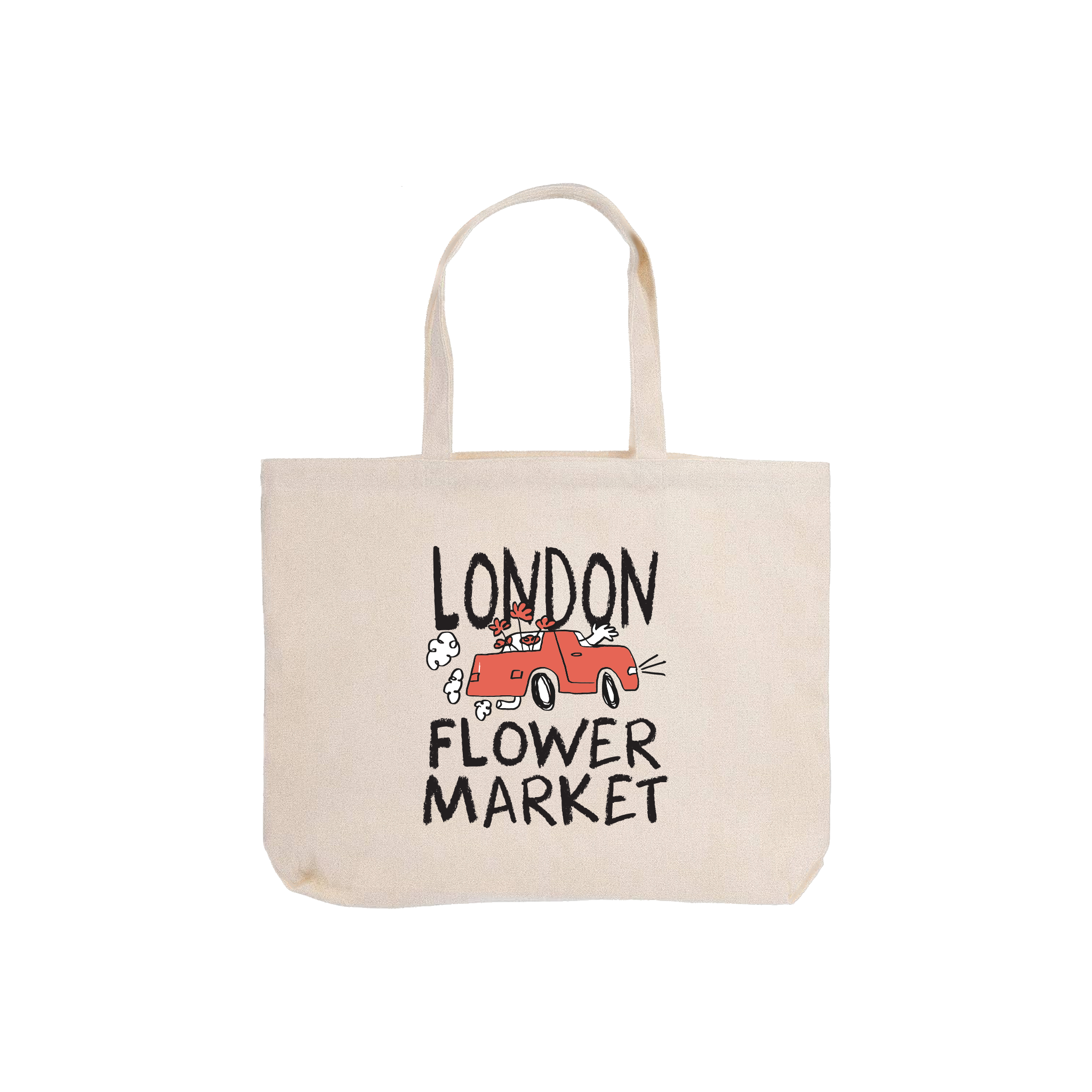 MARKET FLOWER MARKET TOTE BAG