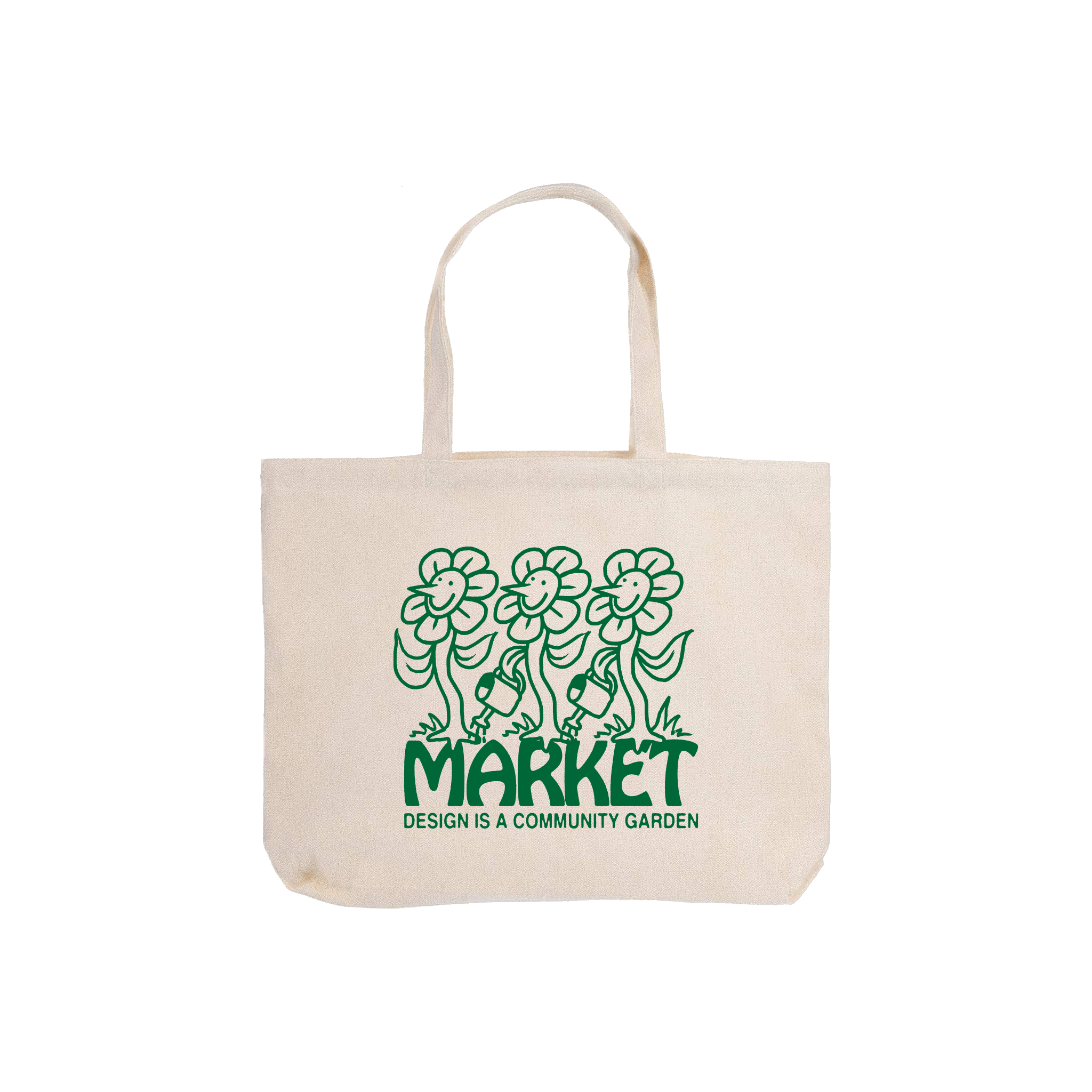 MARKET COMMUNITY TOTE BAG