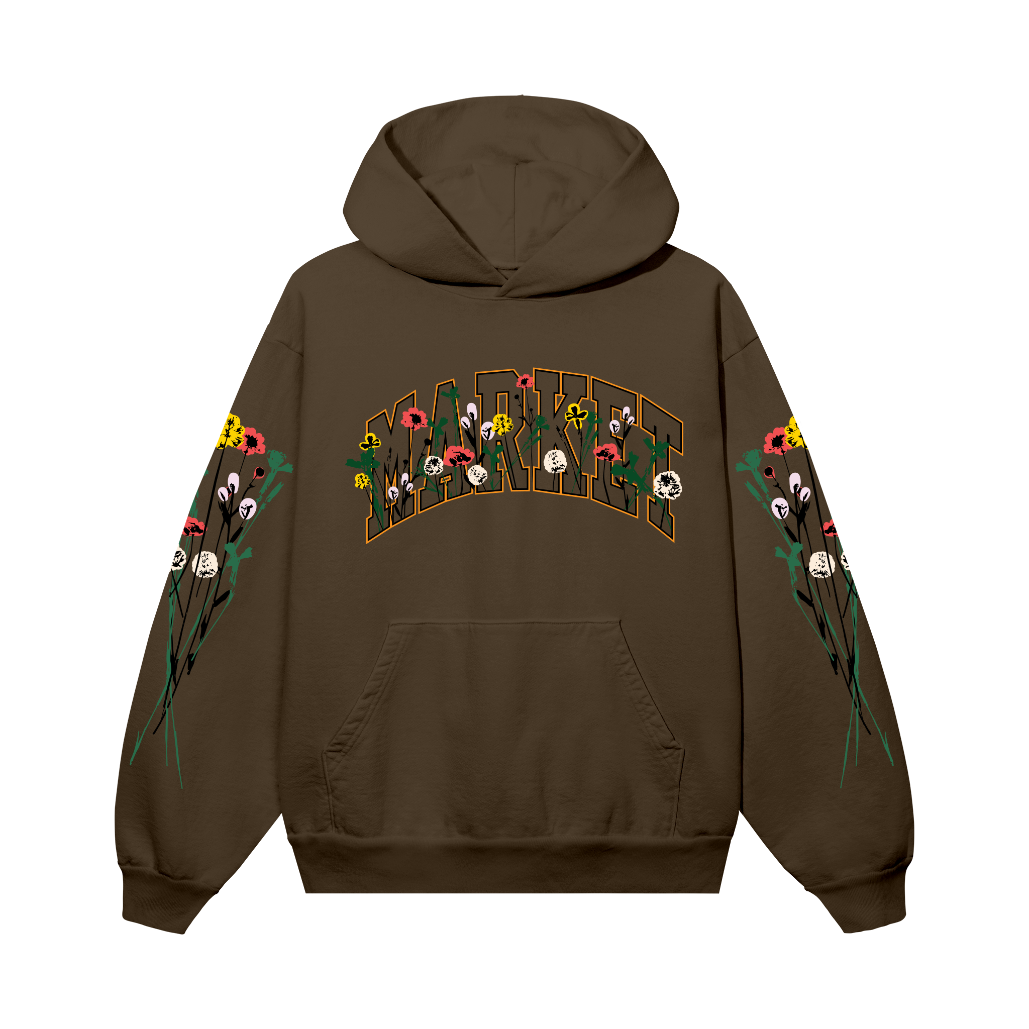 MARKET X LONDON FLOWER MARKET PANSEY HOODIE