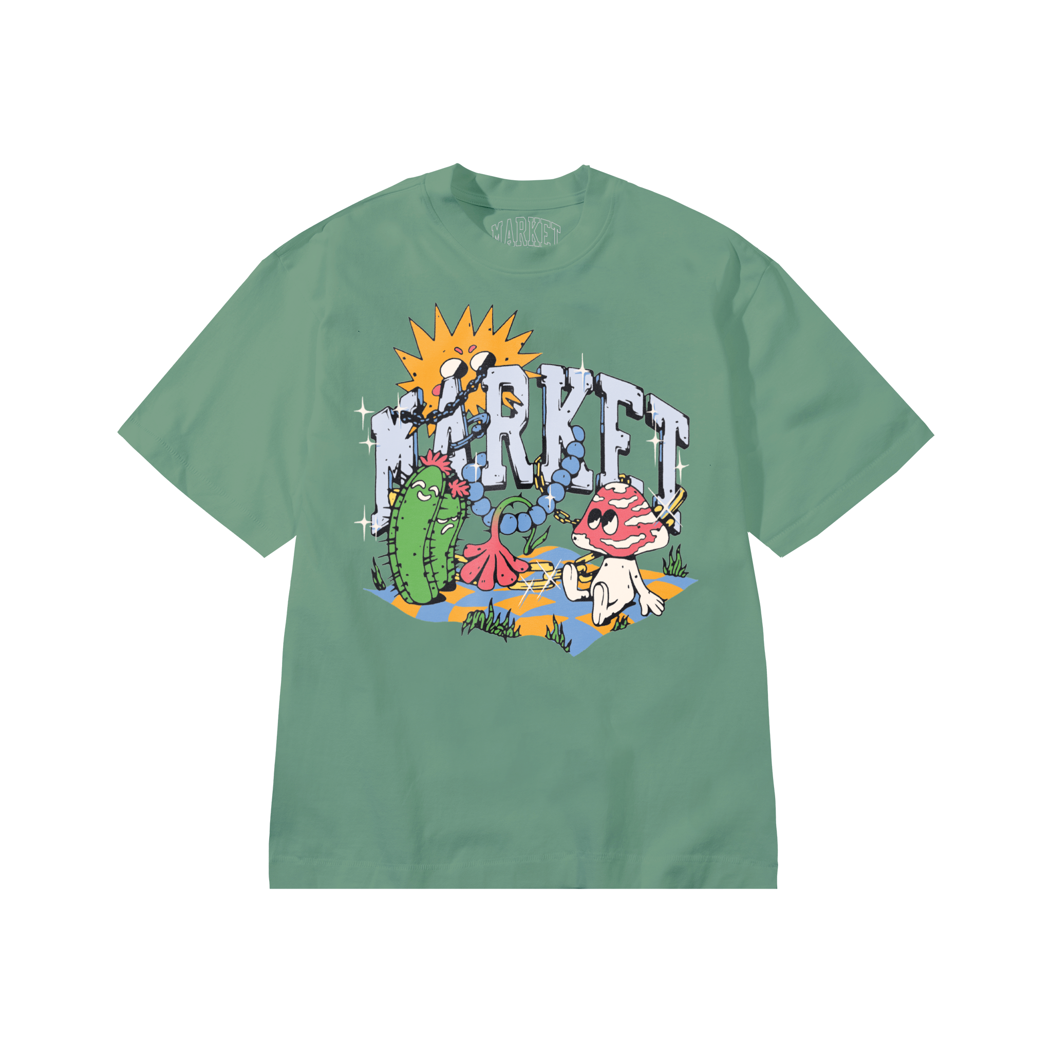 MARKET X LONDON FLOWER MARKET SHROOM T-SHIRT