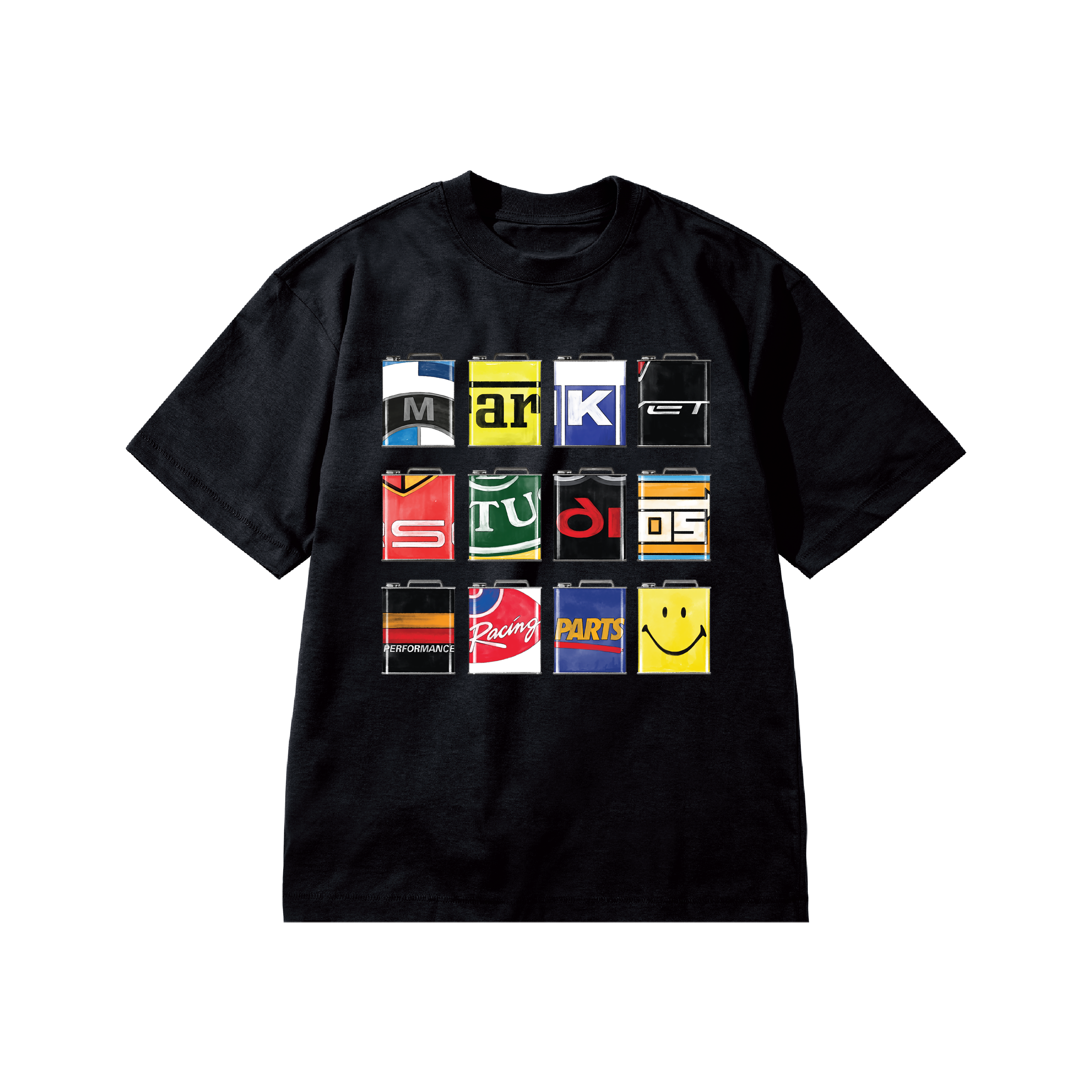 SMILEY OIL CAN T-SHIRT