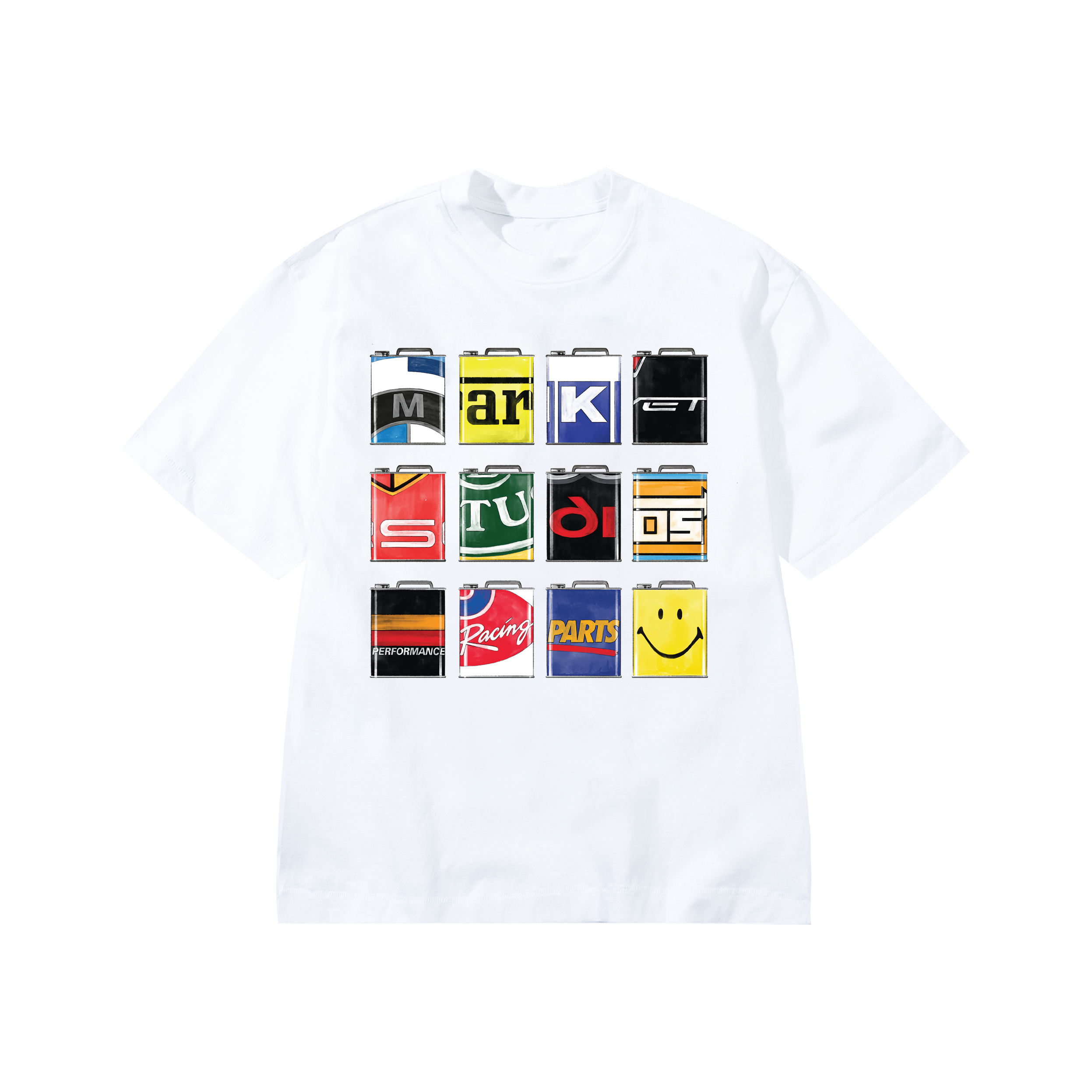SMILEY OIL CAN T-SHIRT