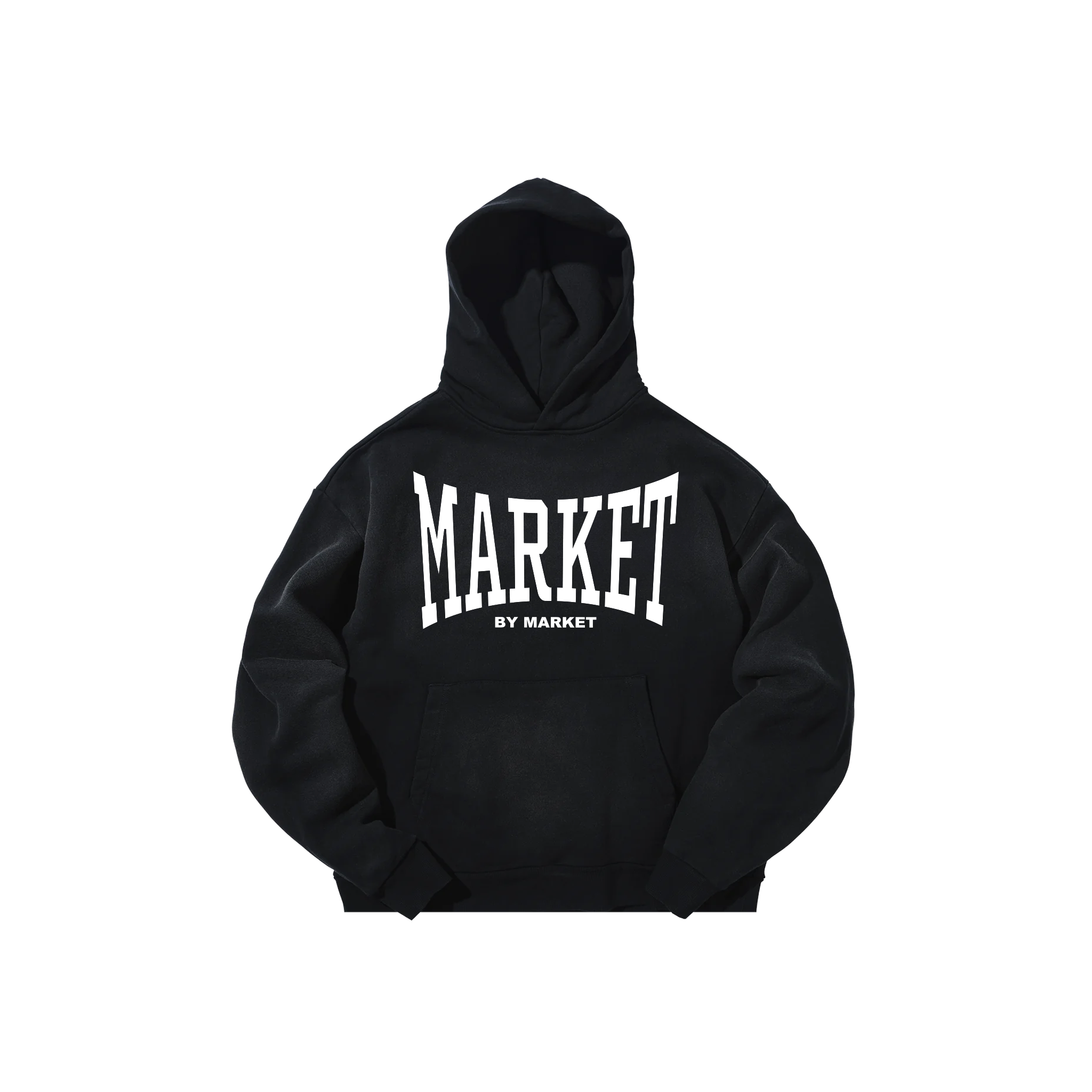 MARKET BY MARKET HOODIE - WASHED BLACK
