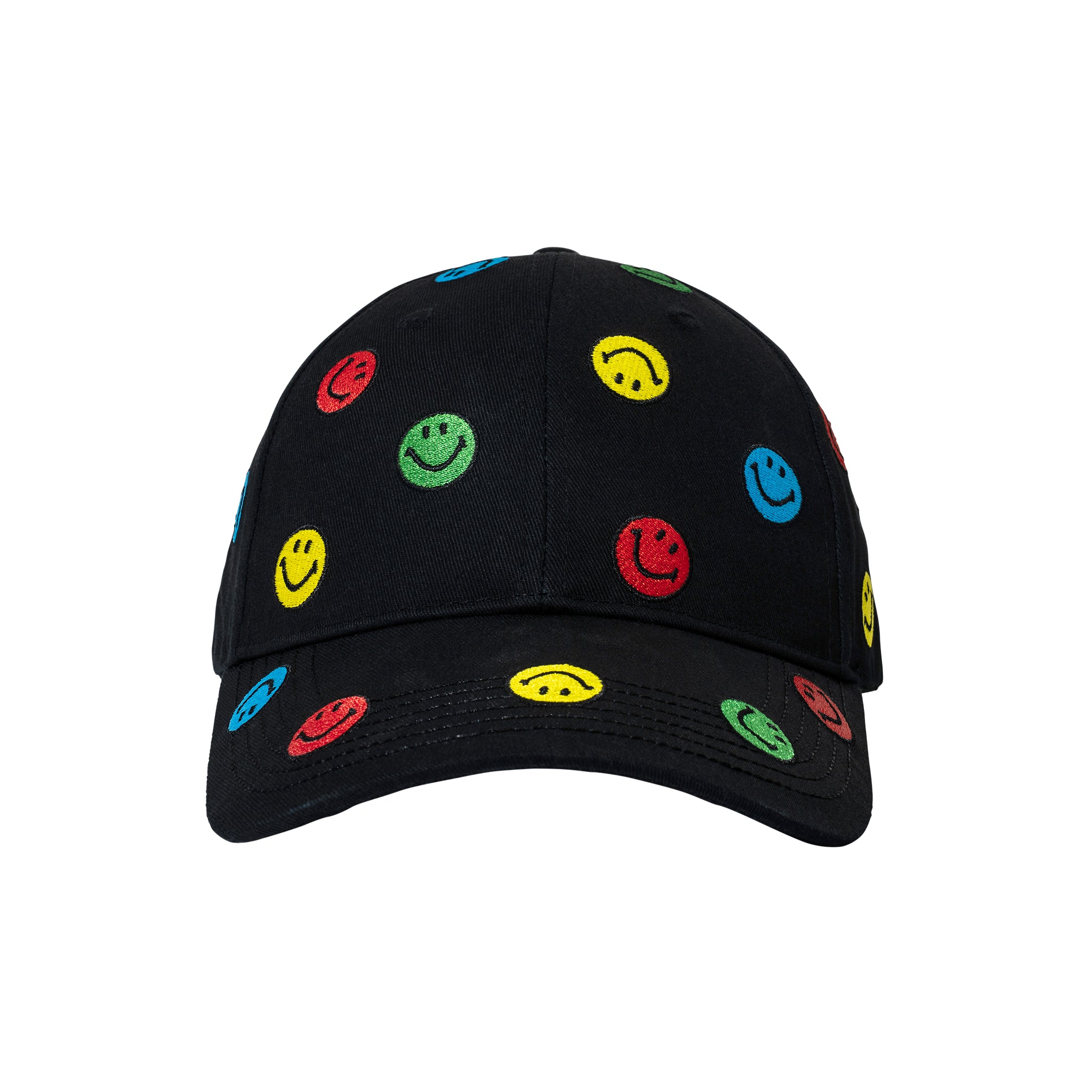 SMILEY ALL OVER DAD HAT