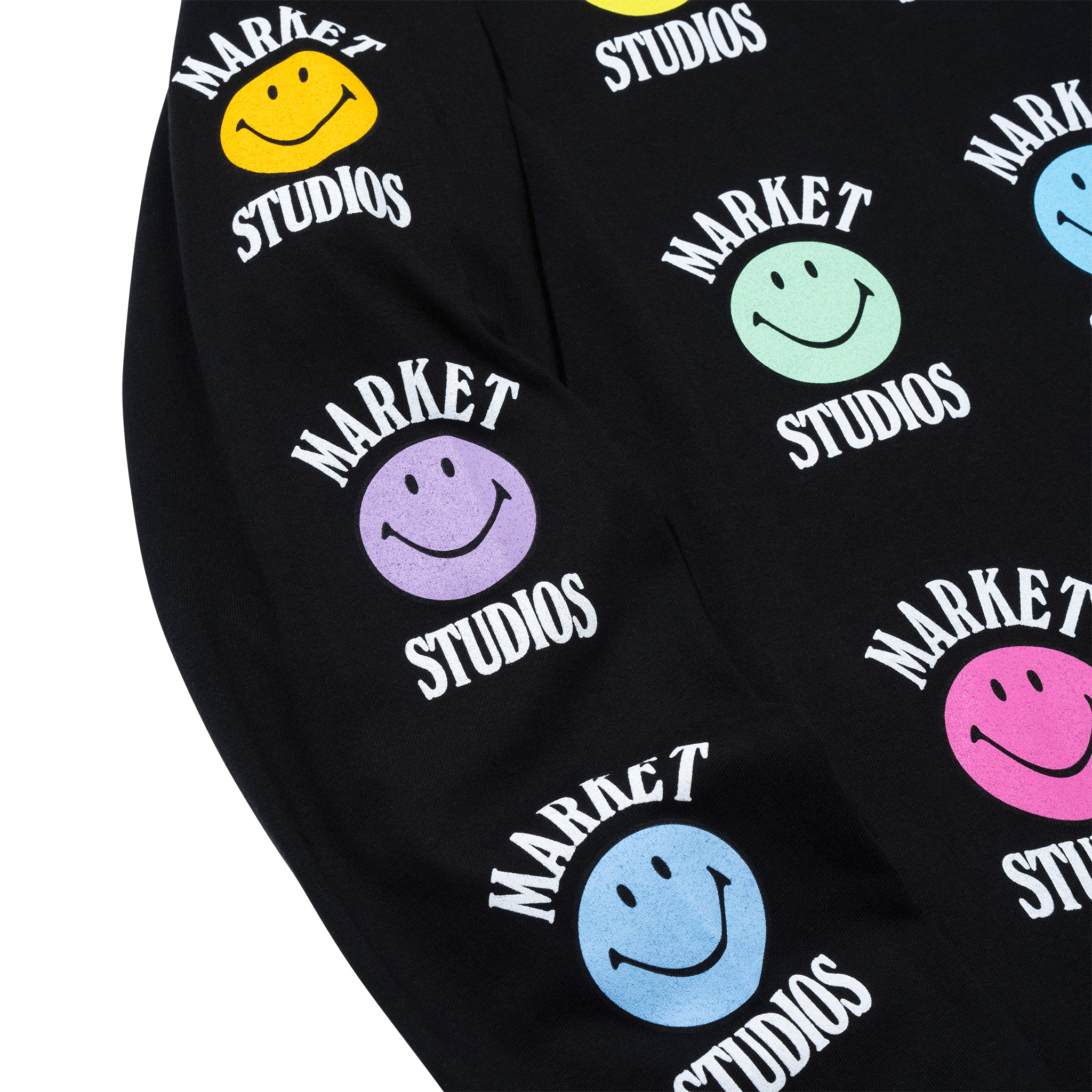 SMILEY COLORFUL LS T-SHIRT