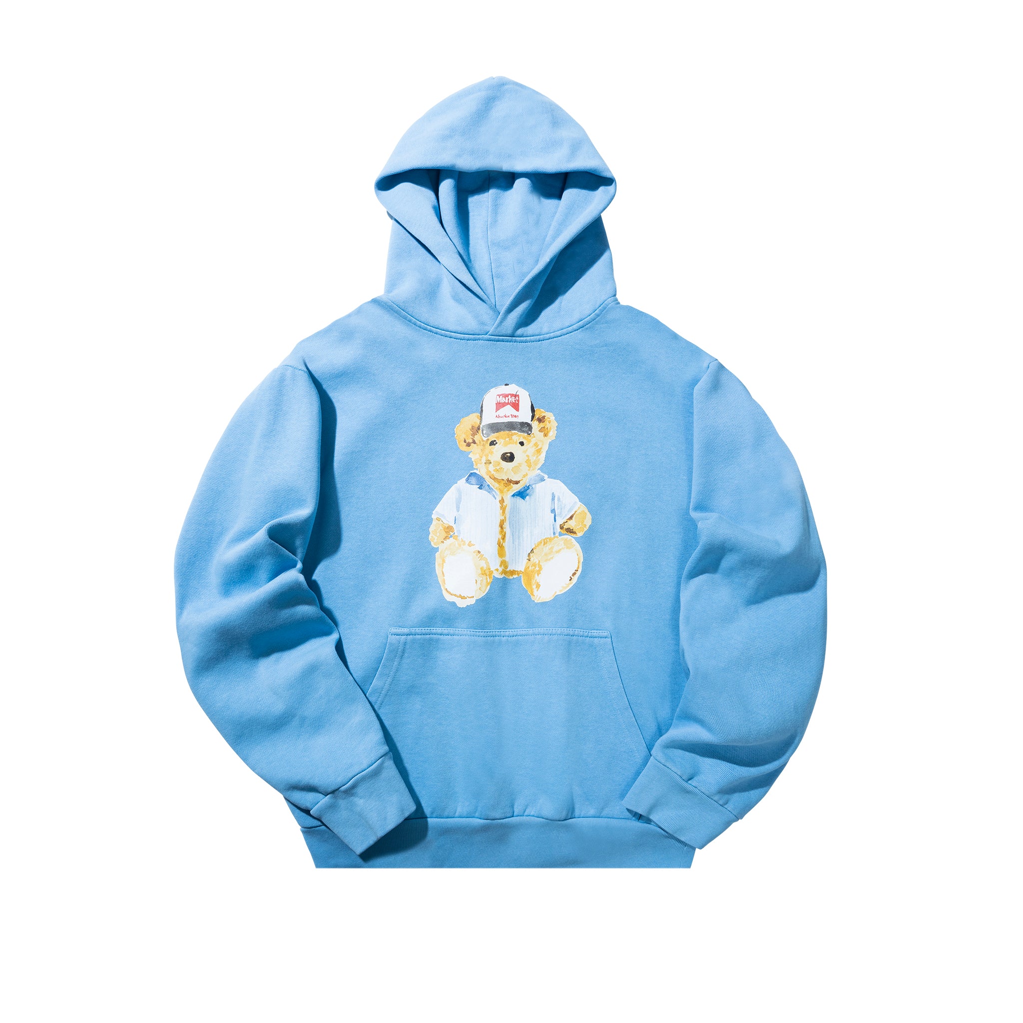 WATERCOLOR TEDDY HOODIE