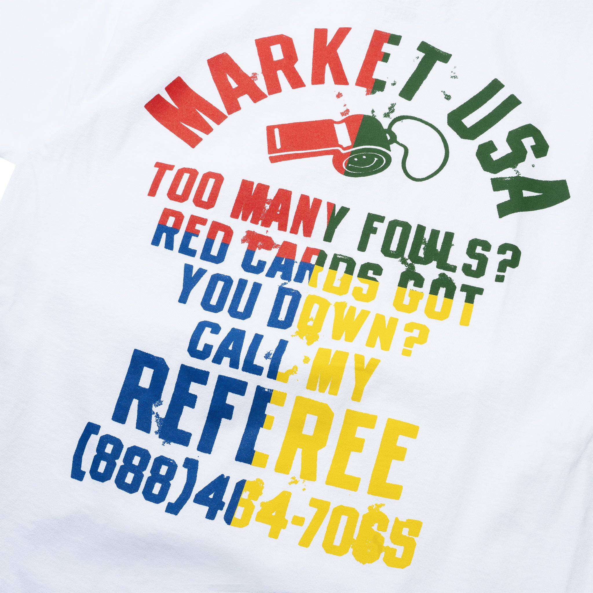 SMILEY FOUL PLAY T-SHIRT