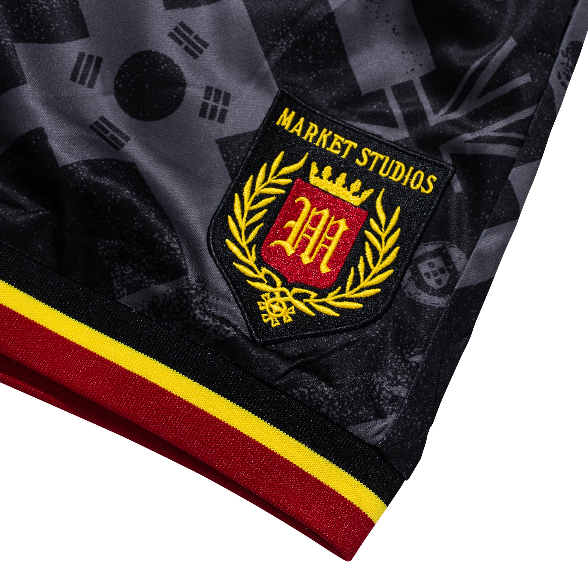 SMILEY INTERNATIONAL FLAGS SOCCER SHORTS
