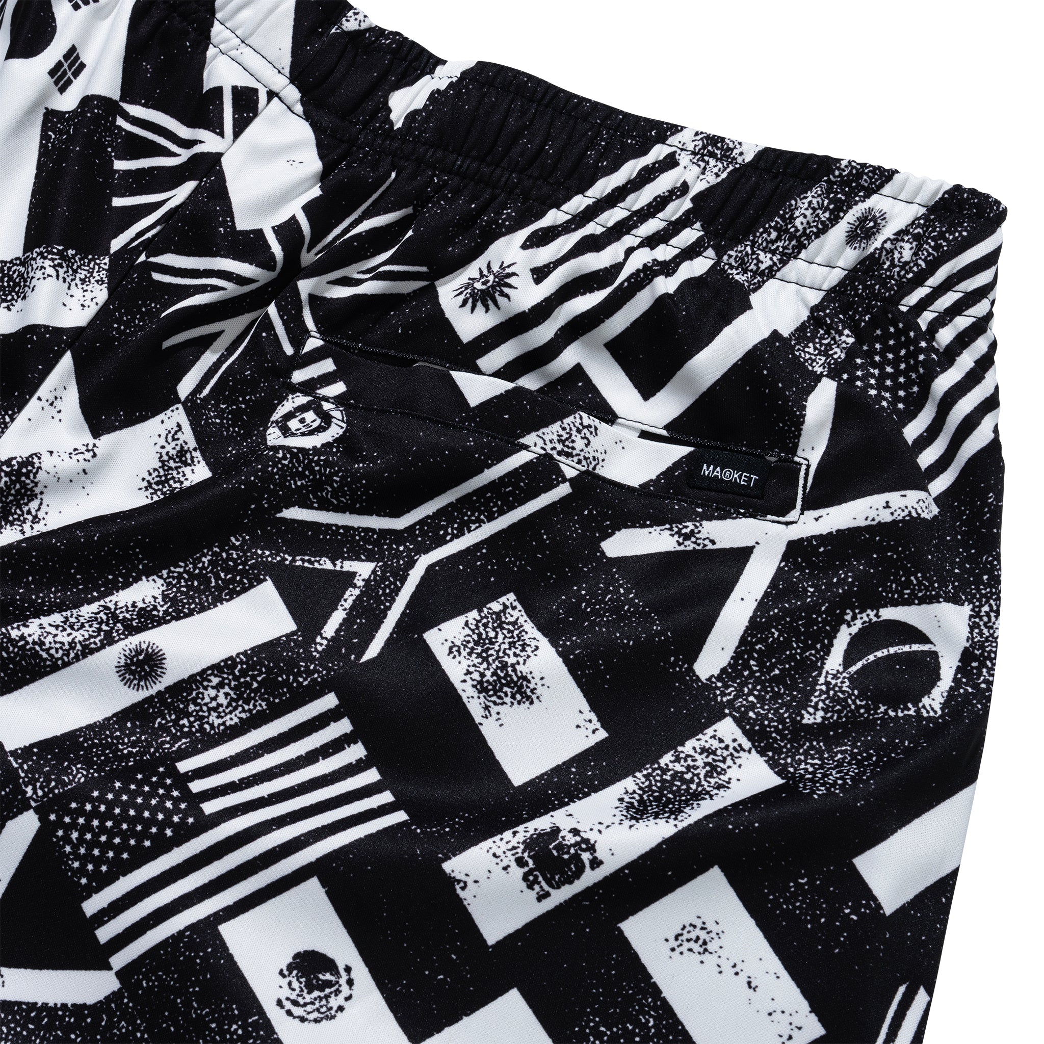 SMILEY INTERNATIONAL FLAGS SOCCER SHORTS