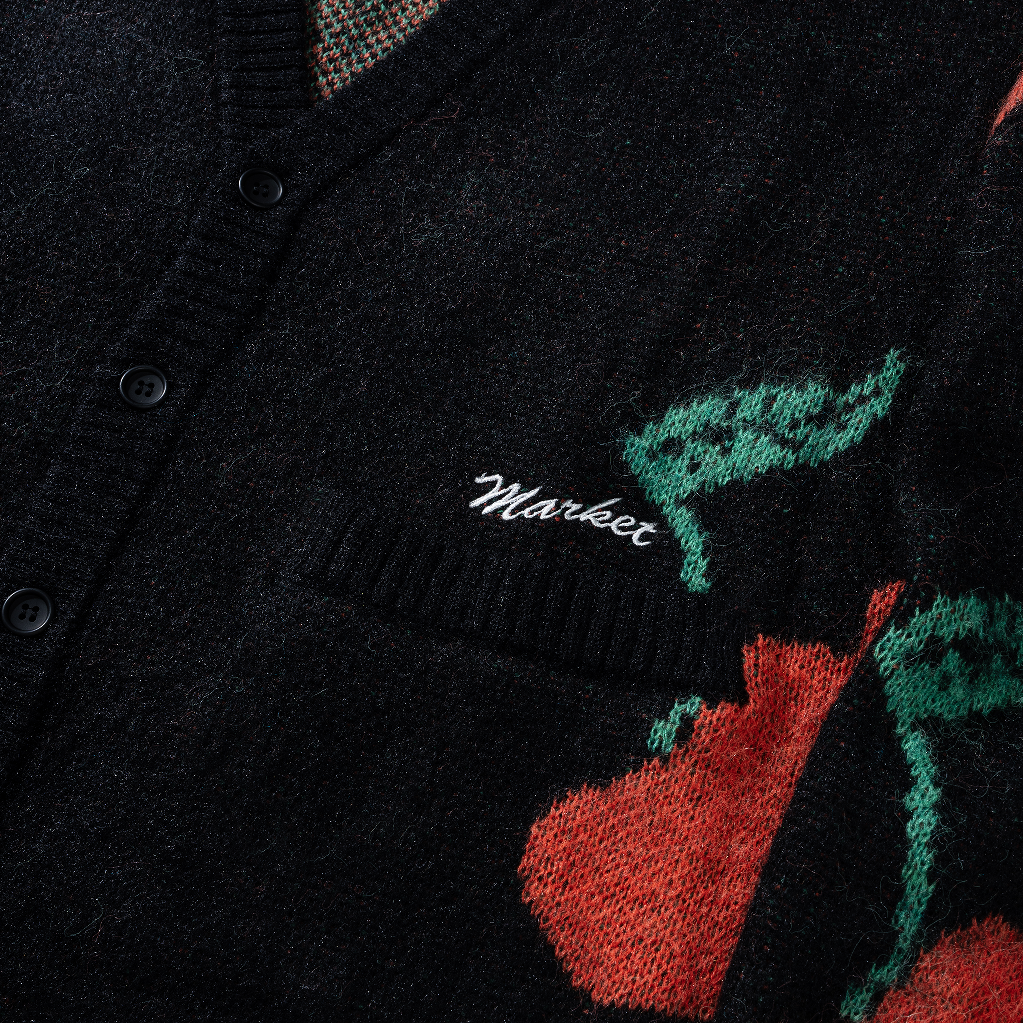 DOUBLE CHERRIES CARDIGAN