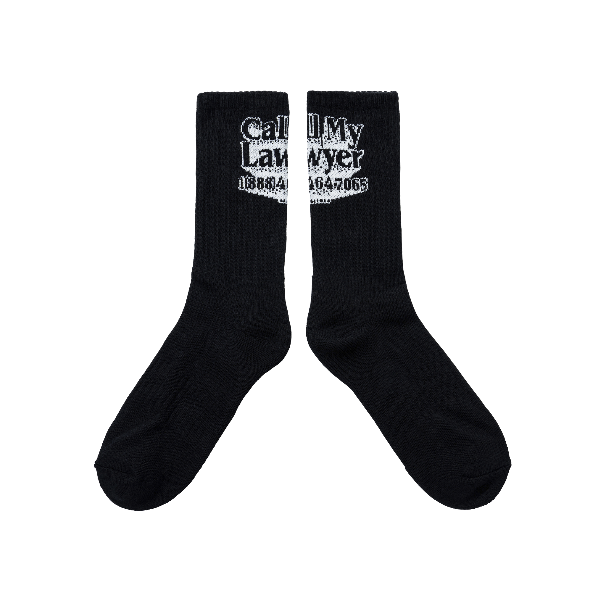 CML CREW SOCKS - BLACK