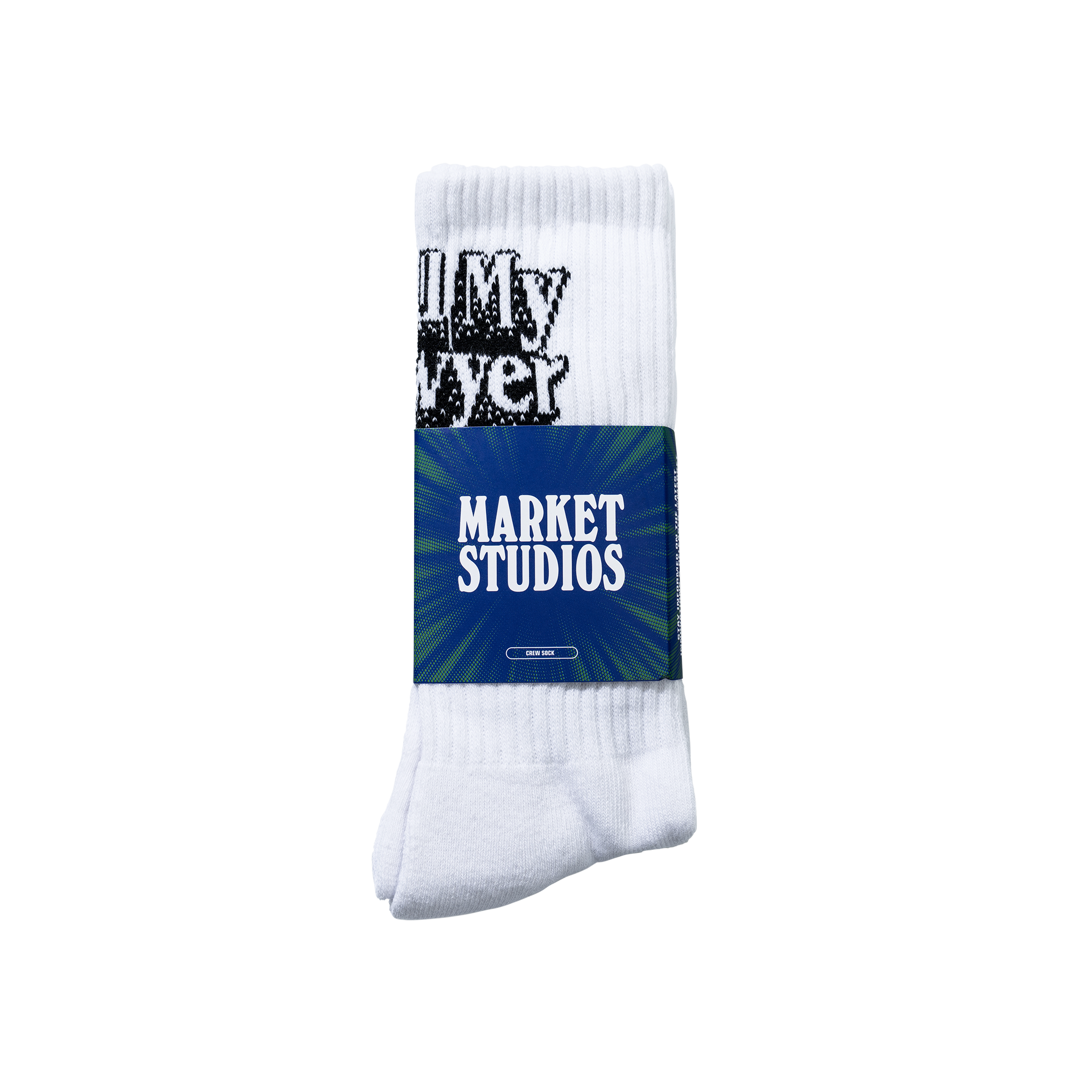 CML CREW SOCKS - WHITE