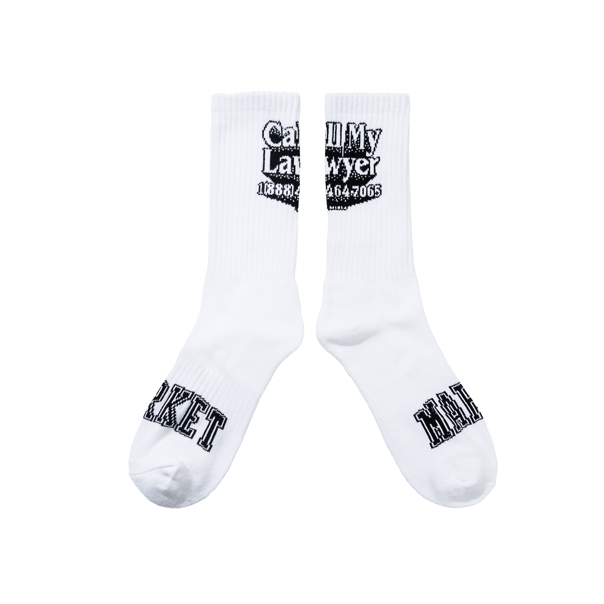 CML CREW SOCKS - WHITE