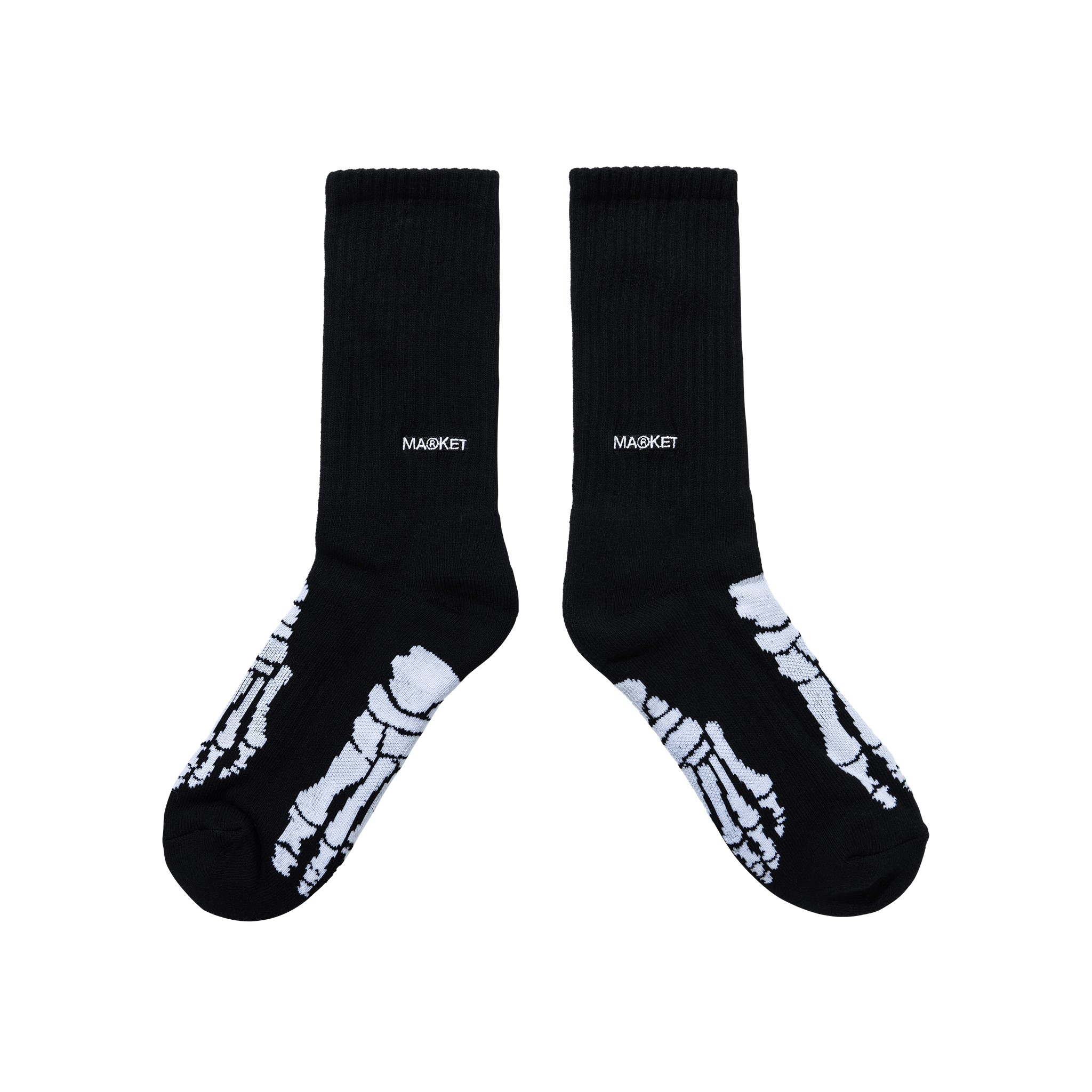 SKELETON CREW SOCKS - BLACK