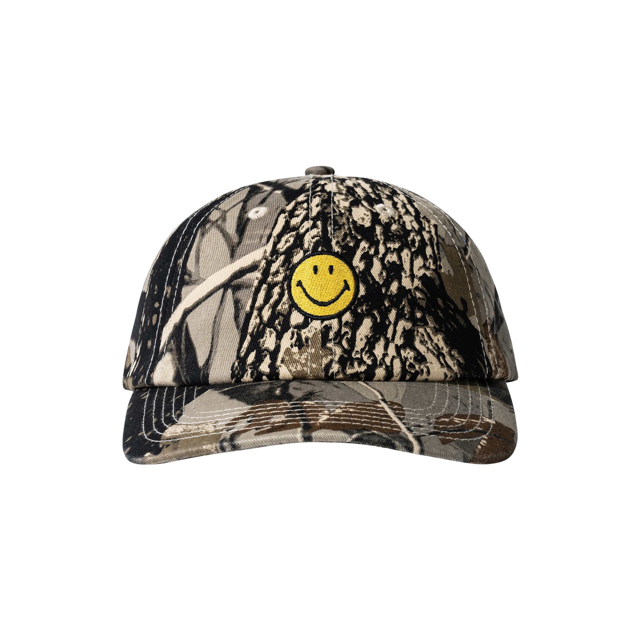 SMILEY BADGE 6 PANEL HAT