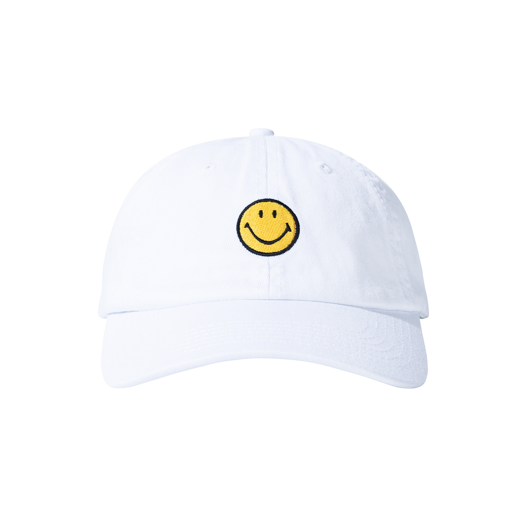 SMILEY BADGE 6 PANEL HAT