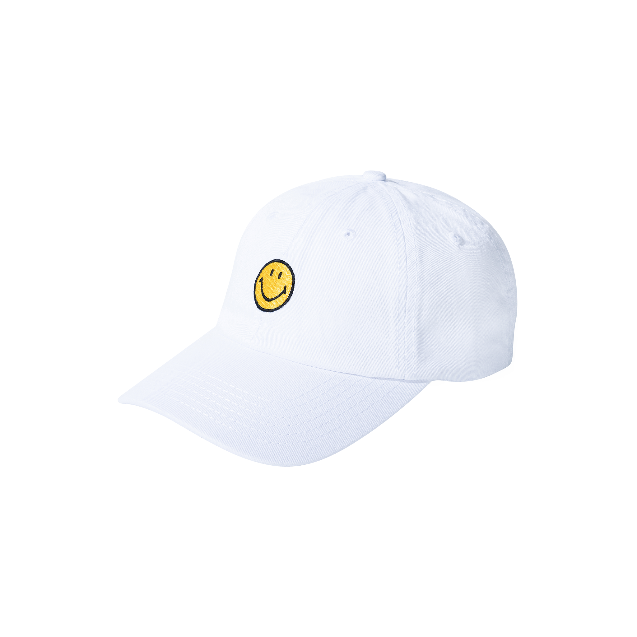 SMILEY BADGE 6 PANEL HAT