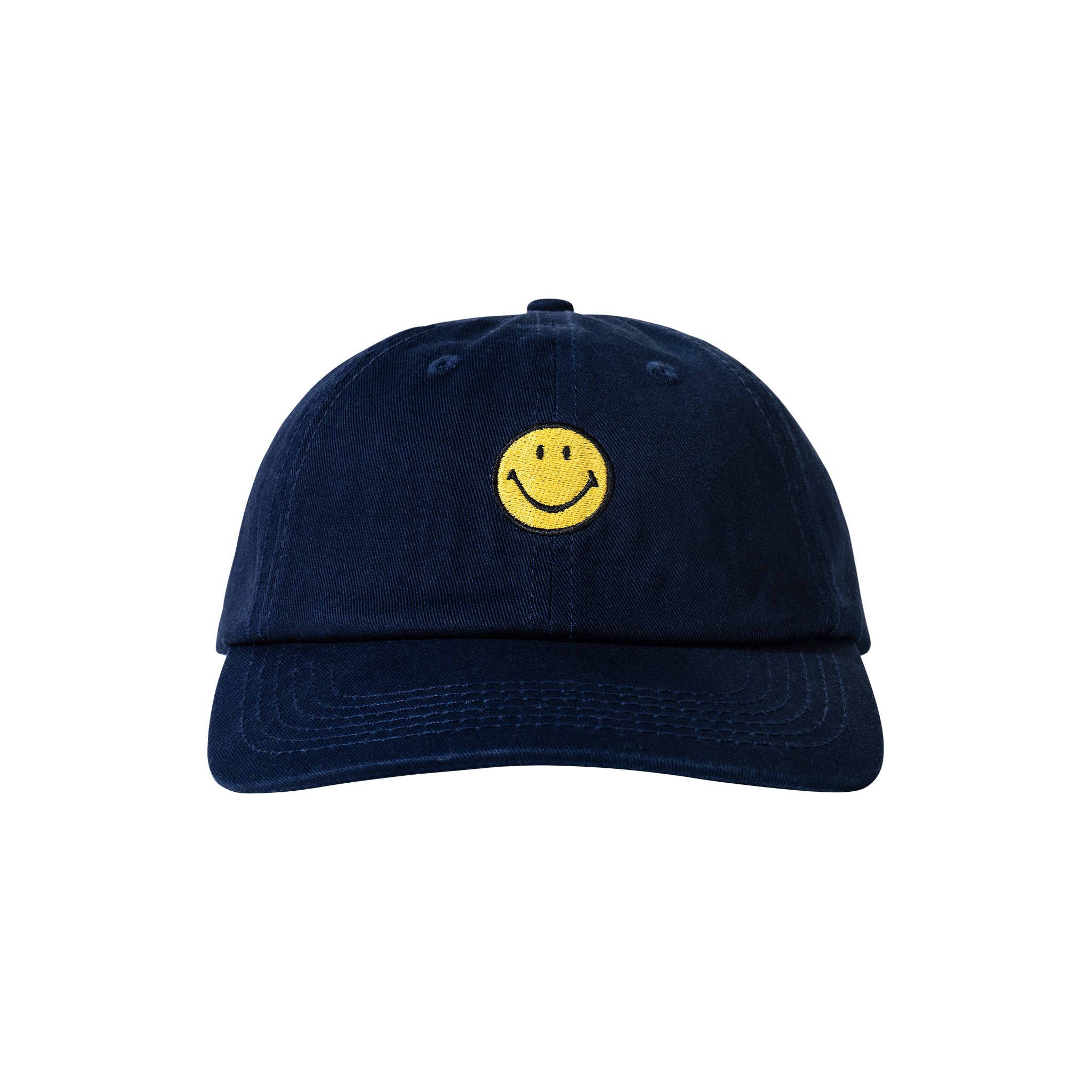 SMILEY BADGE 6 PANEL HAT