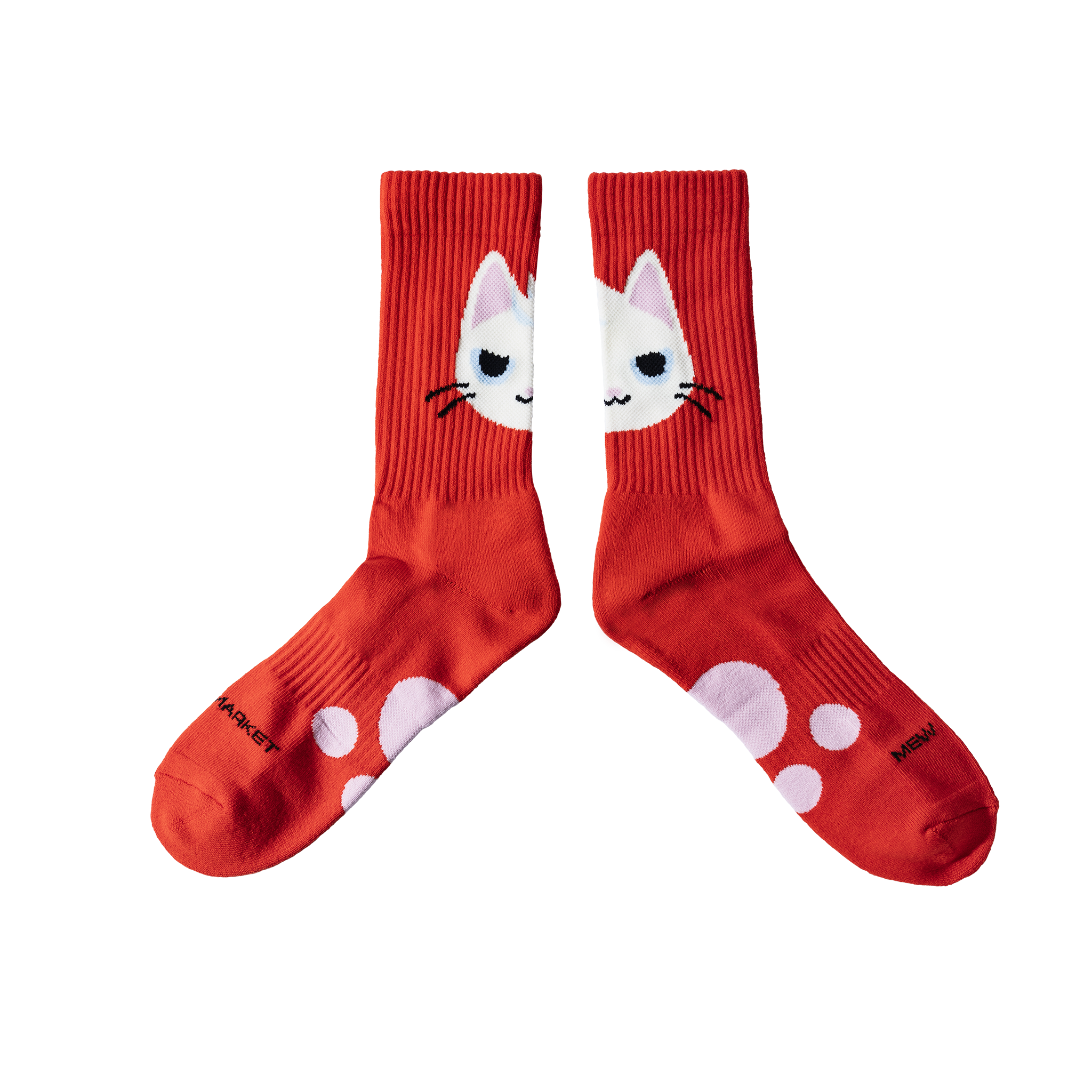 MEW X MARKET KITTY SOCKS