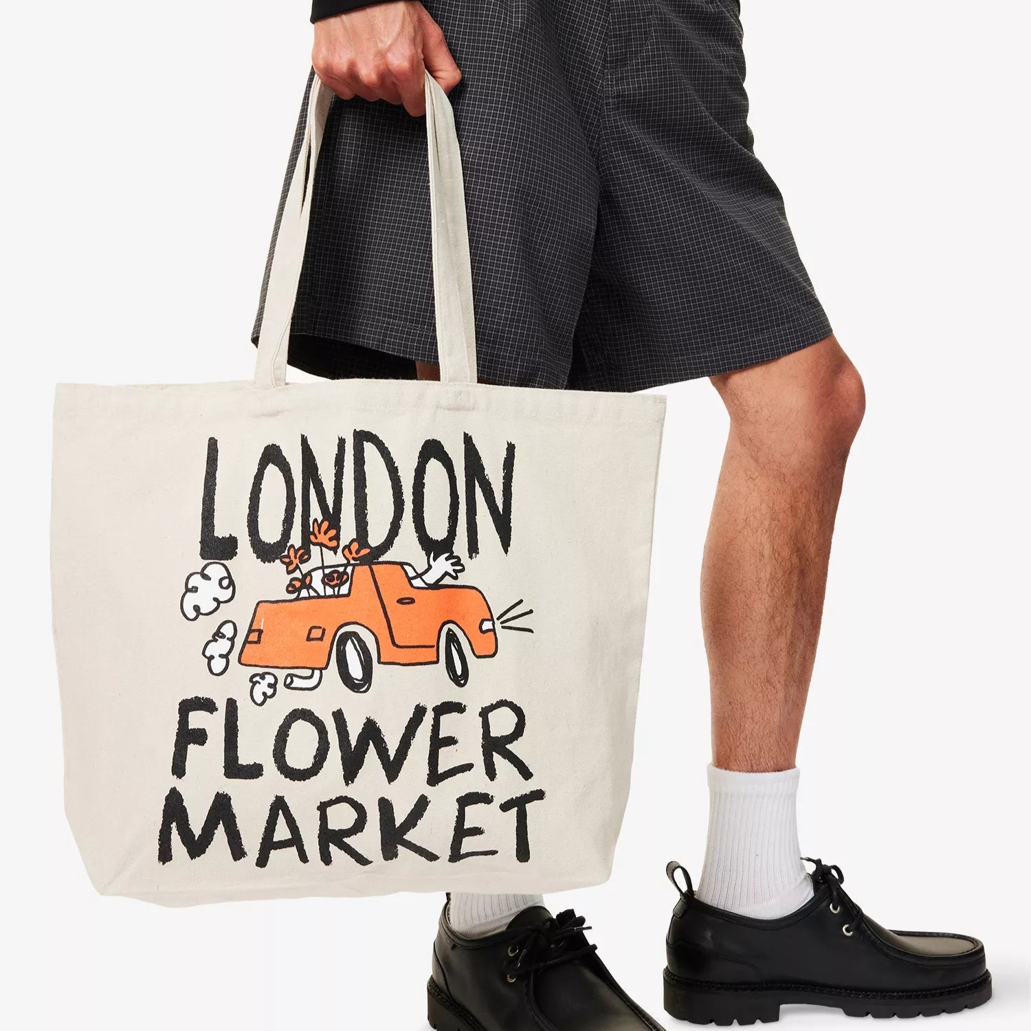 MARKET FLOWER MARKET TOTE BAG