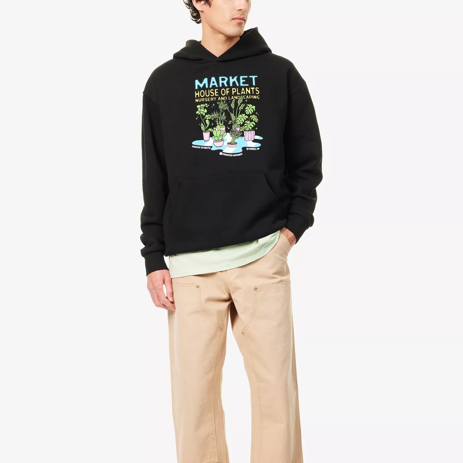 MARKET X LONDON FLOWER MARKET HOUSE PLANT HOODIE