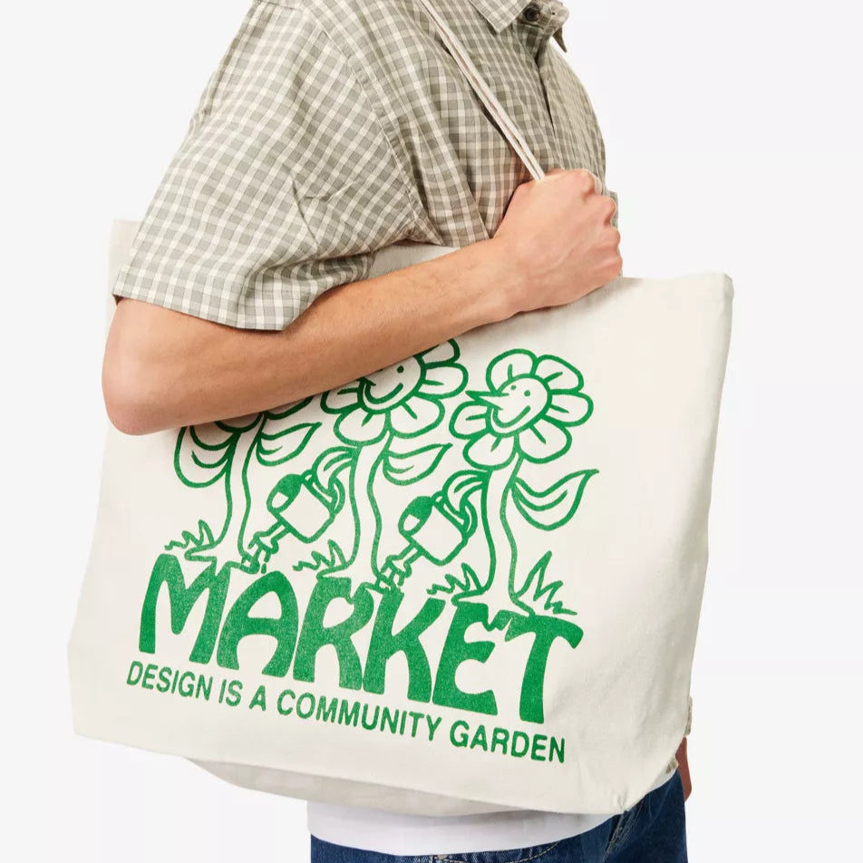 MARKET COMMUNITY TOTE BAG