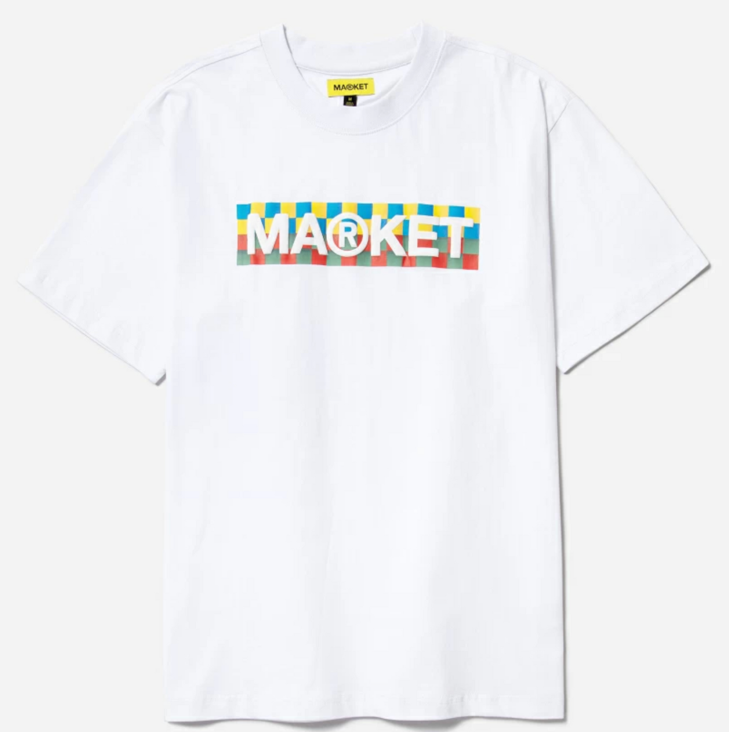 MARKET CHECKERED BAR LOGO T-SHIRT