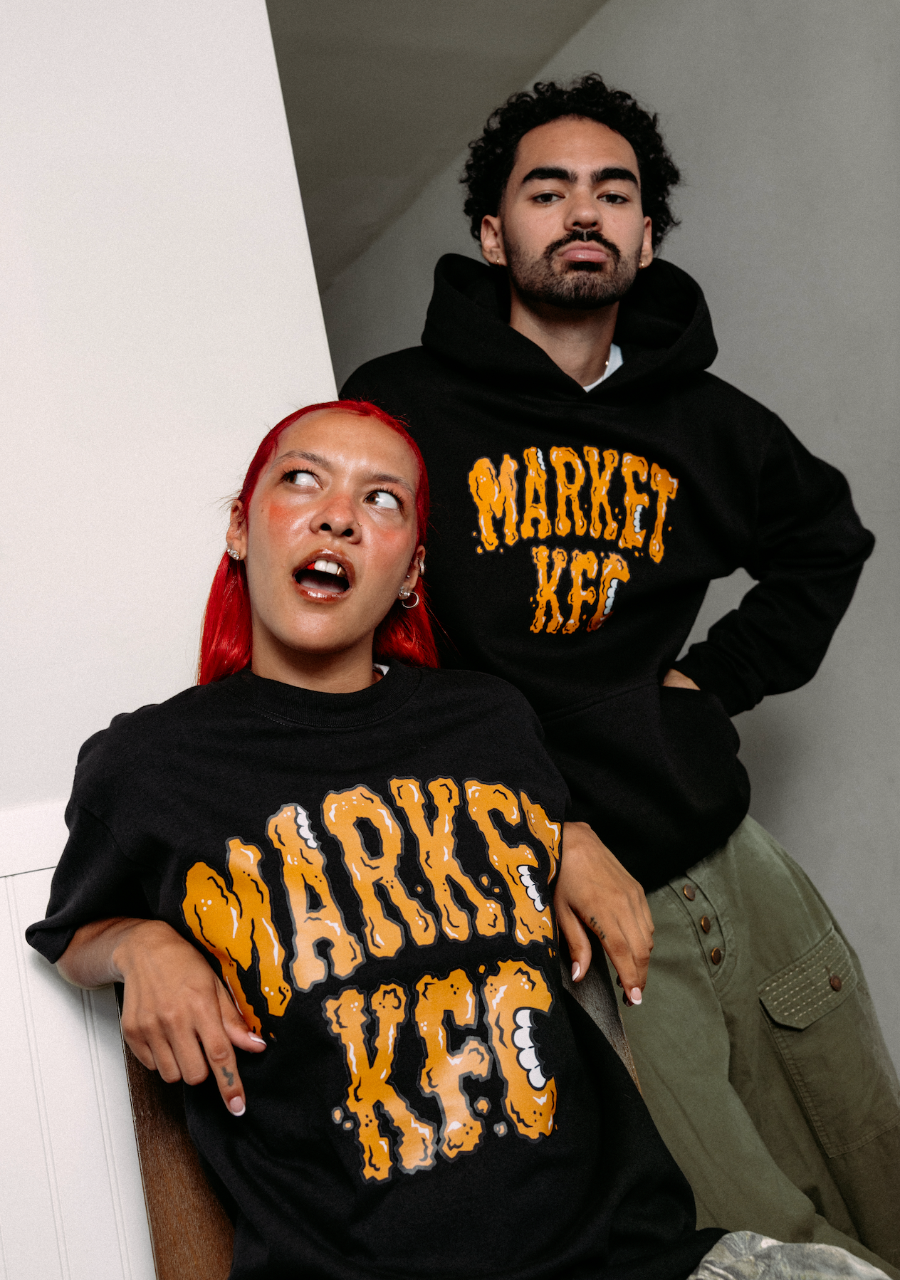 KFC & Market Studios Fried Chicken Arc T-Shirt