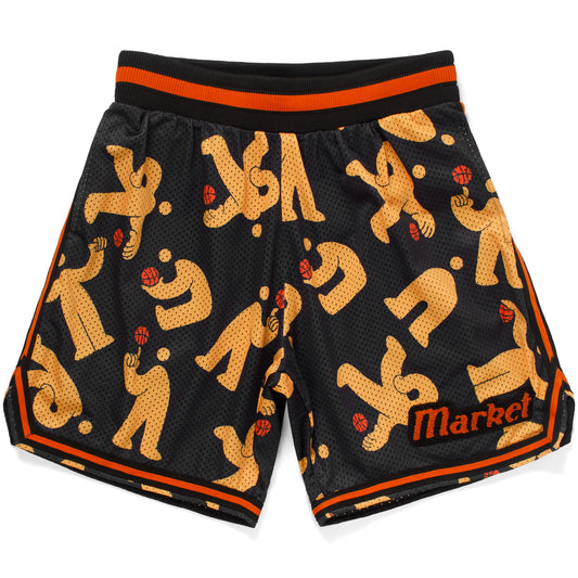 MARKET clothing brand MORNING PICK UP MESH BASKETBALL SHORTS. Find more graphic tees, sweatpants, shorts and more bottoms at MarketStudios.com. Formally Chinatown Market. 