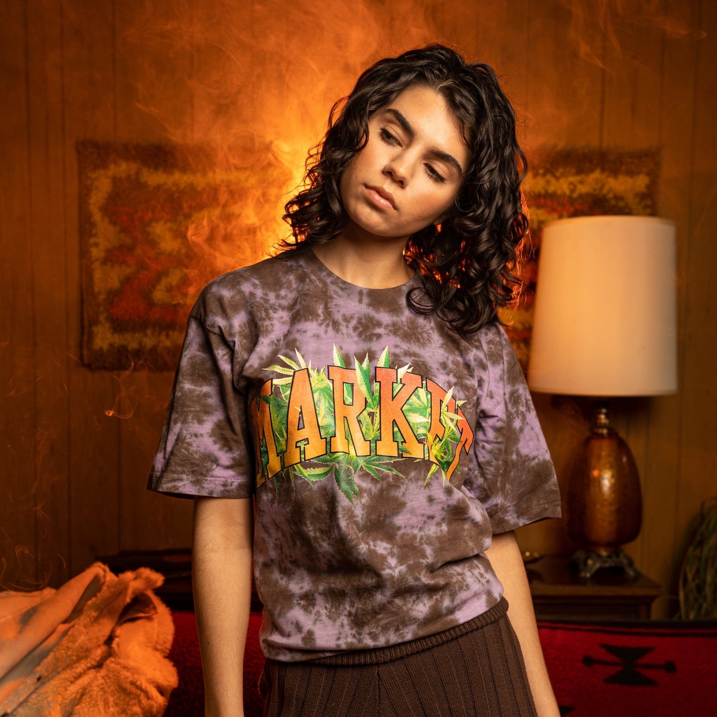 MARKET ARC HERBAL REMEDY TIE-DYE T-SHIRT