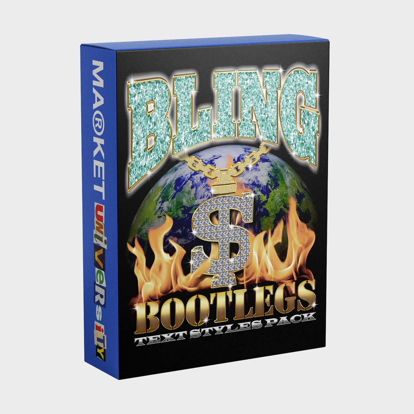 BLING BOOTLEGS TEXT STYLES PACK