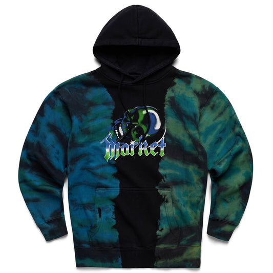 MARKET clothing brand KILLING THE GAME GLOW IN THE DARK TIE-DYE HOODIE. Find more graphic tees, hats and more at MarketStudios.com. Formally Chinatown Market.