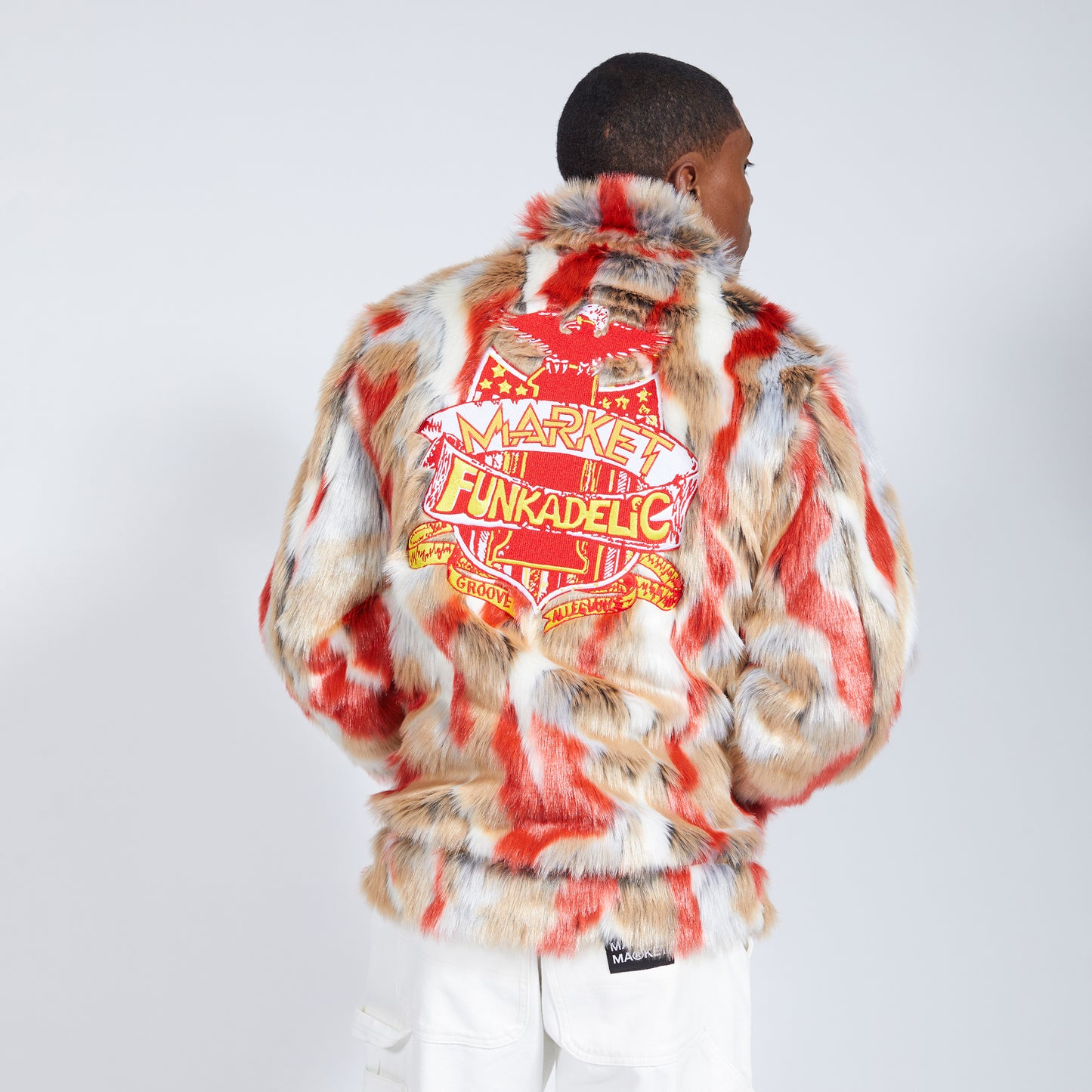 FUNKADELIC MARKET TIE-DYE SHAG JACKET