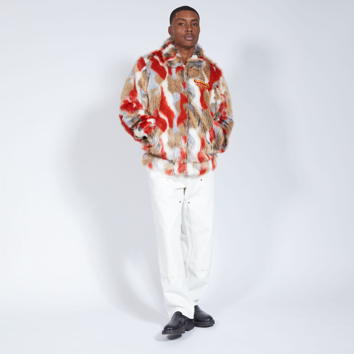 FUNKADELIC MARKET TIE-DYE SHAG JACKET