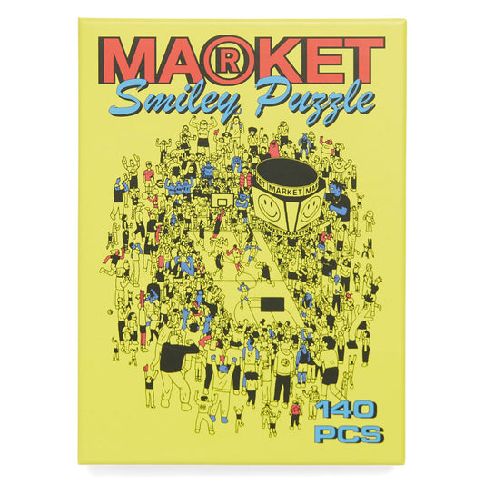 MARKET clothing brand SMILEY WORLD BBALL GAME PUZZLEA. Find more homegoods and graphic tees at MarketStudios.com. Formally Chinatown Market.