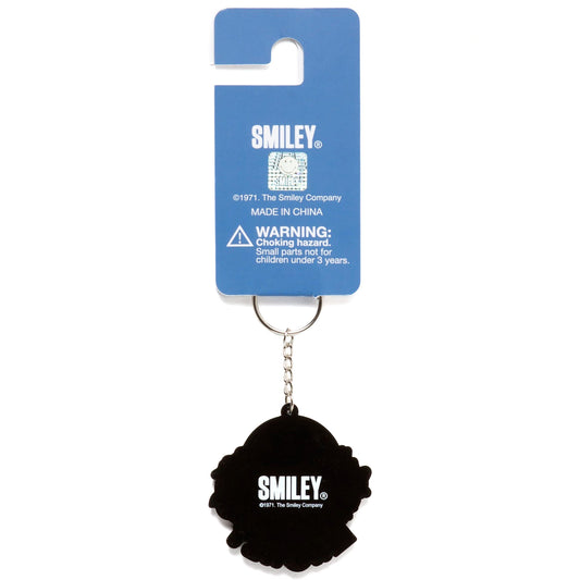 MARKET clothing brand SMILEY KEEP ON SHINING RUBBER KEYCHAIN. Find more graphic tees, socks, hats and small goods at MarketStudios.com. Formally Chinatown Market. 