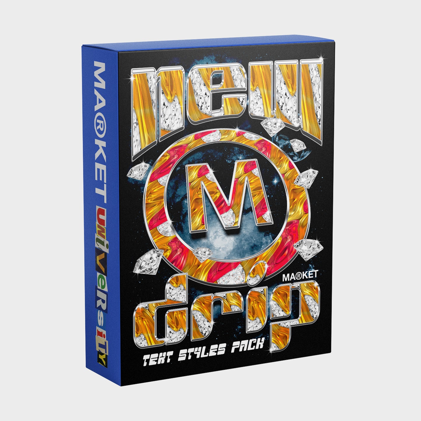 NEW DRIP TEXT STYLES PACK