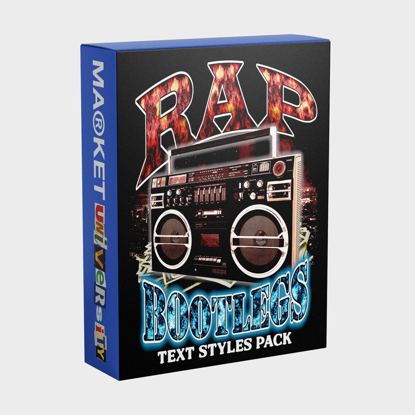 RAP BOOTLEGS TEXT STYLES PACK